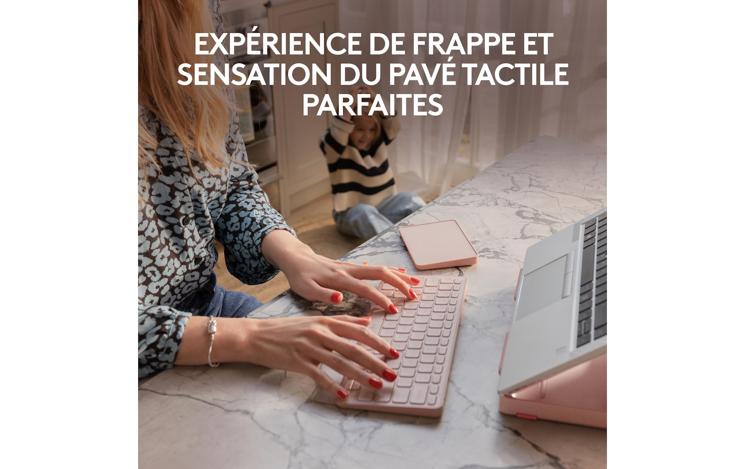 Logitech Clavier de tablette »Cover Casa Pop-Up Desk« ()