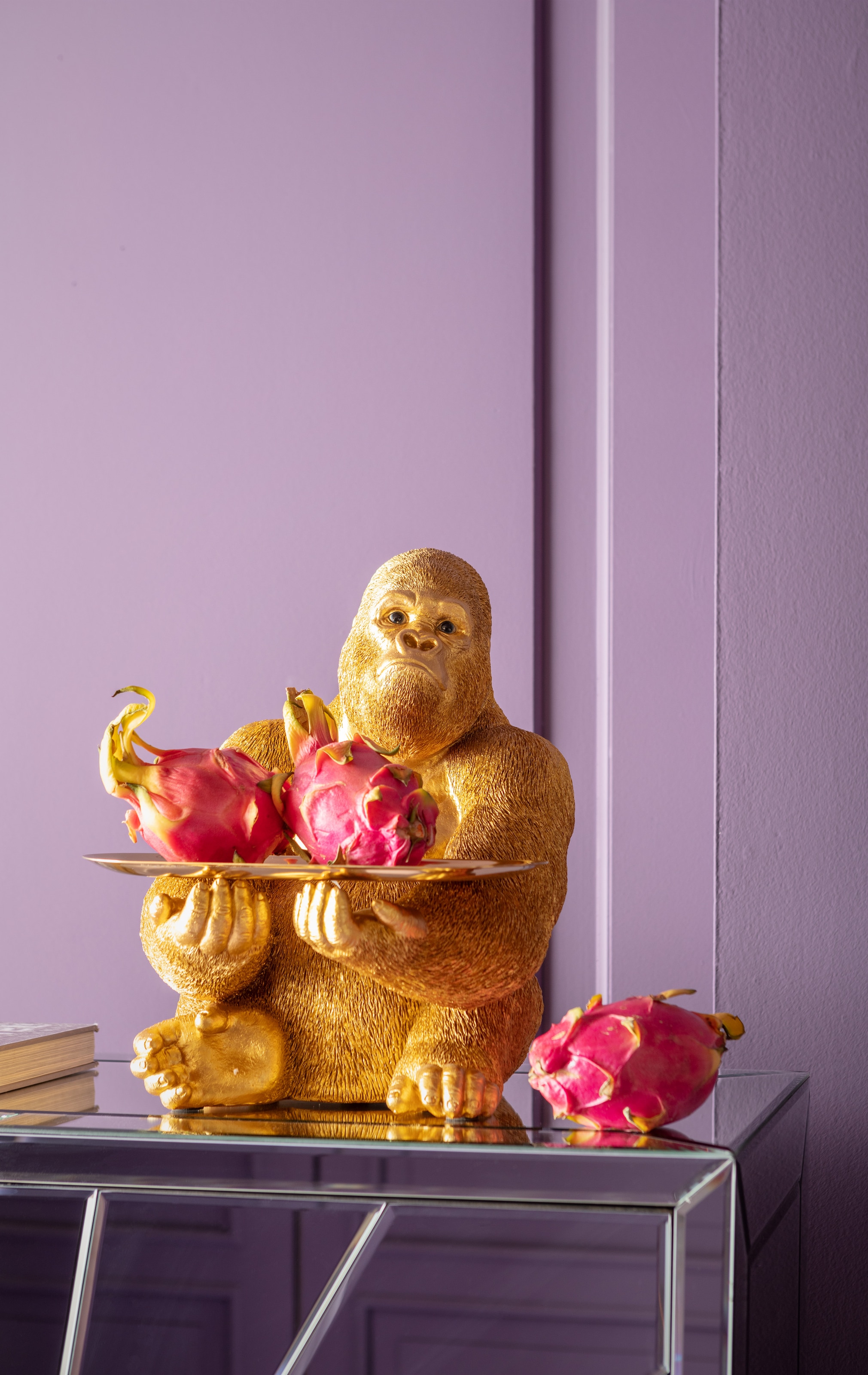 Kare Design Figurine de décoration »Gorilla Butler 37cm«