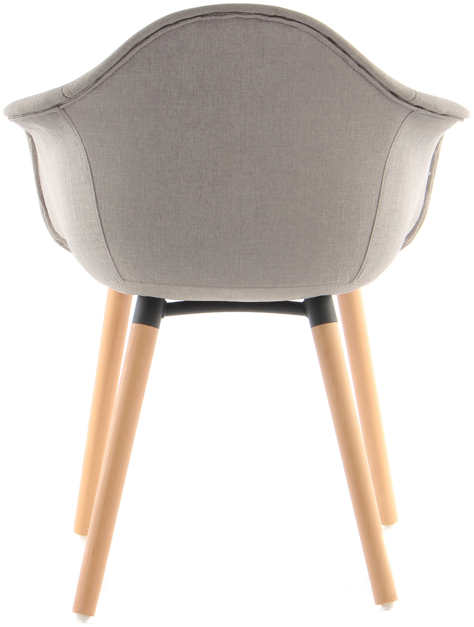 Kayoom Polsterstuhl »Stuhl Winston 325 2er-Set, weiche Sitzfläche aus Schaumstoff«, (Set), 2 St., attraktiv, Holzbeine, weiche Sitzfläche aus Schaumstoff