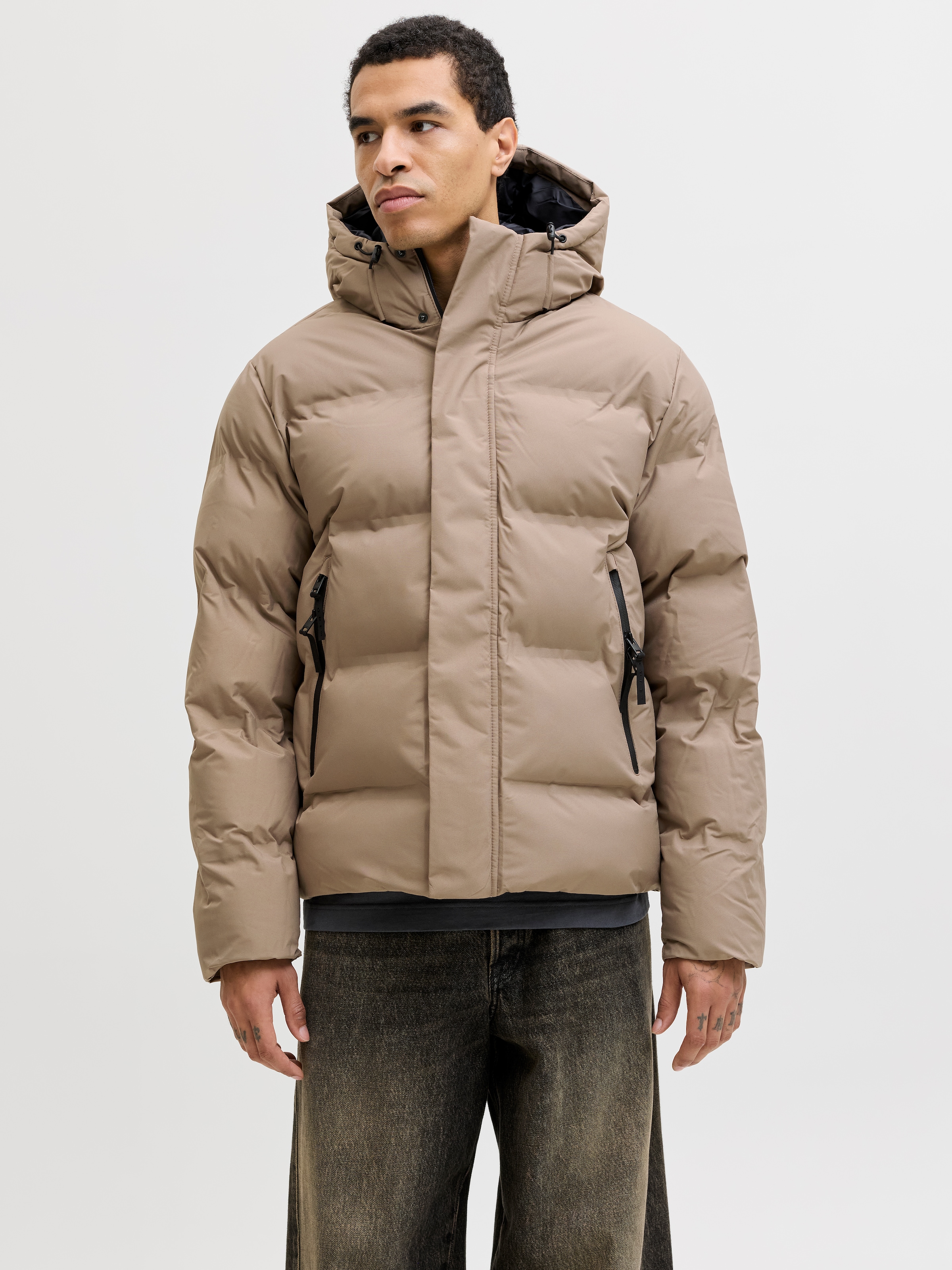 Image of Jack & Jones Steppjacke "JCOFUSION PUFFER JACKET" mit Kapuze