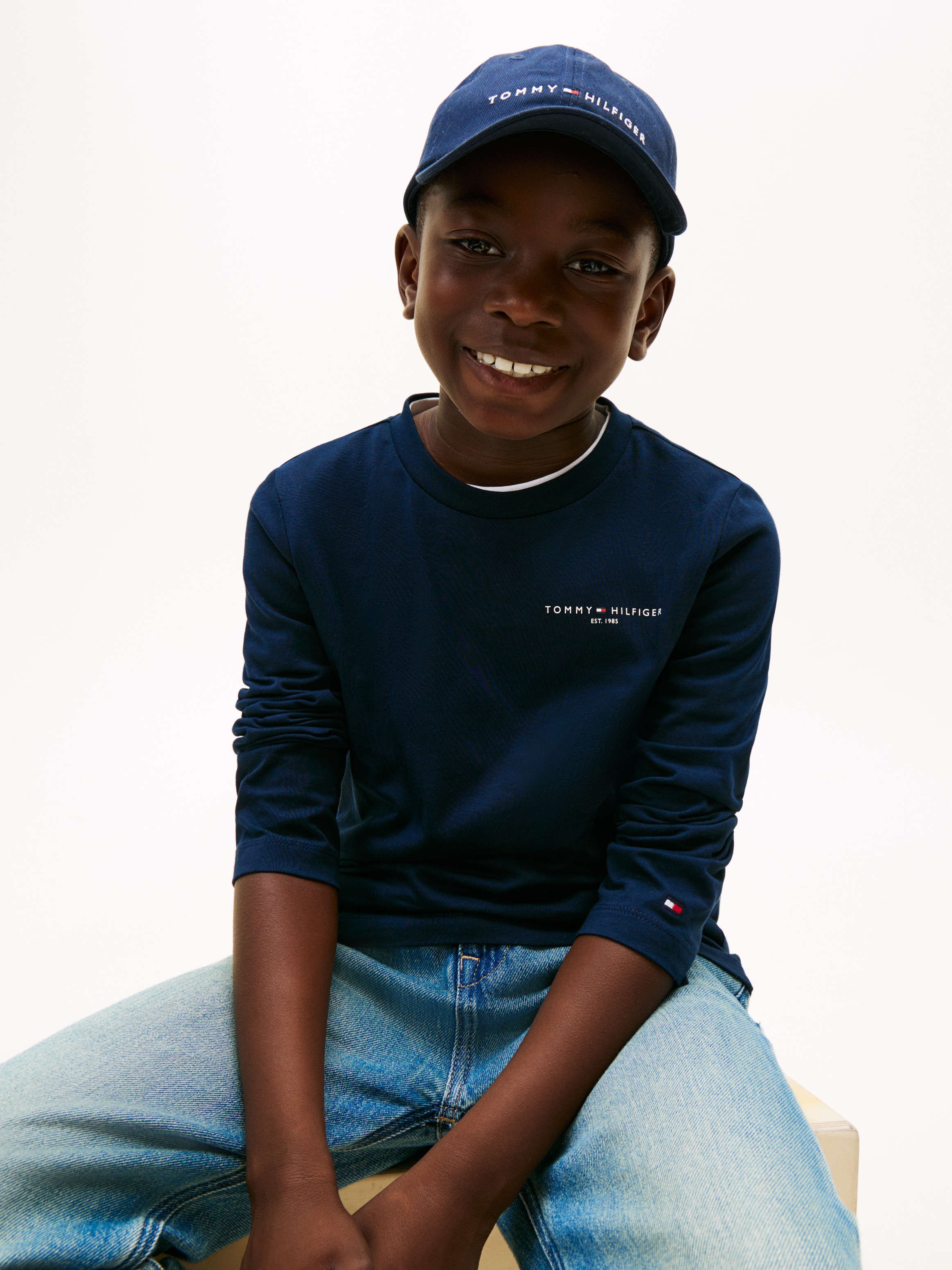 Tommy Hilfiger Langarmshirt »MINI CORP T-SHIRT LS« Kinder bis 16 Jahre