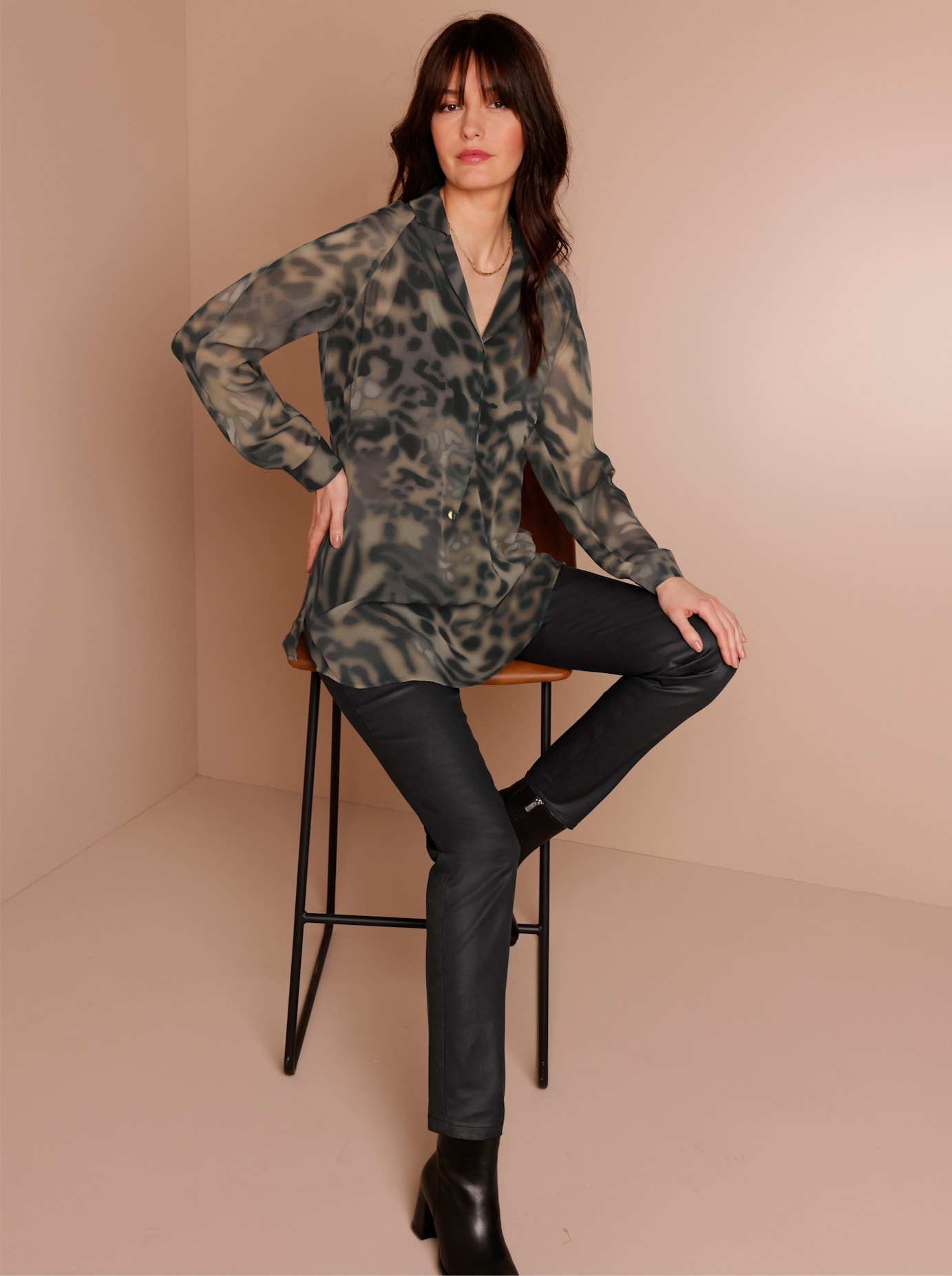 CREATION L PREMIUM Druckbluse