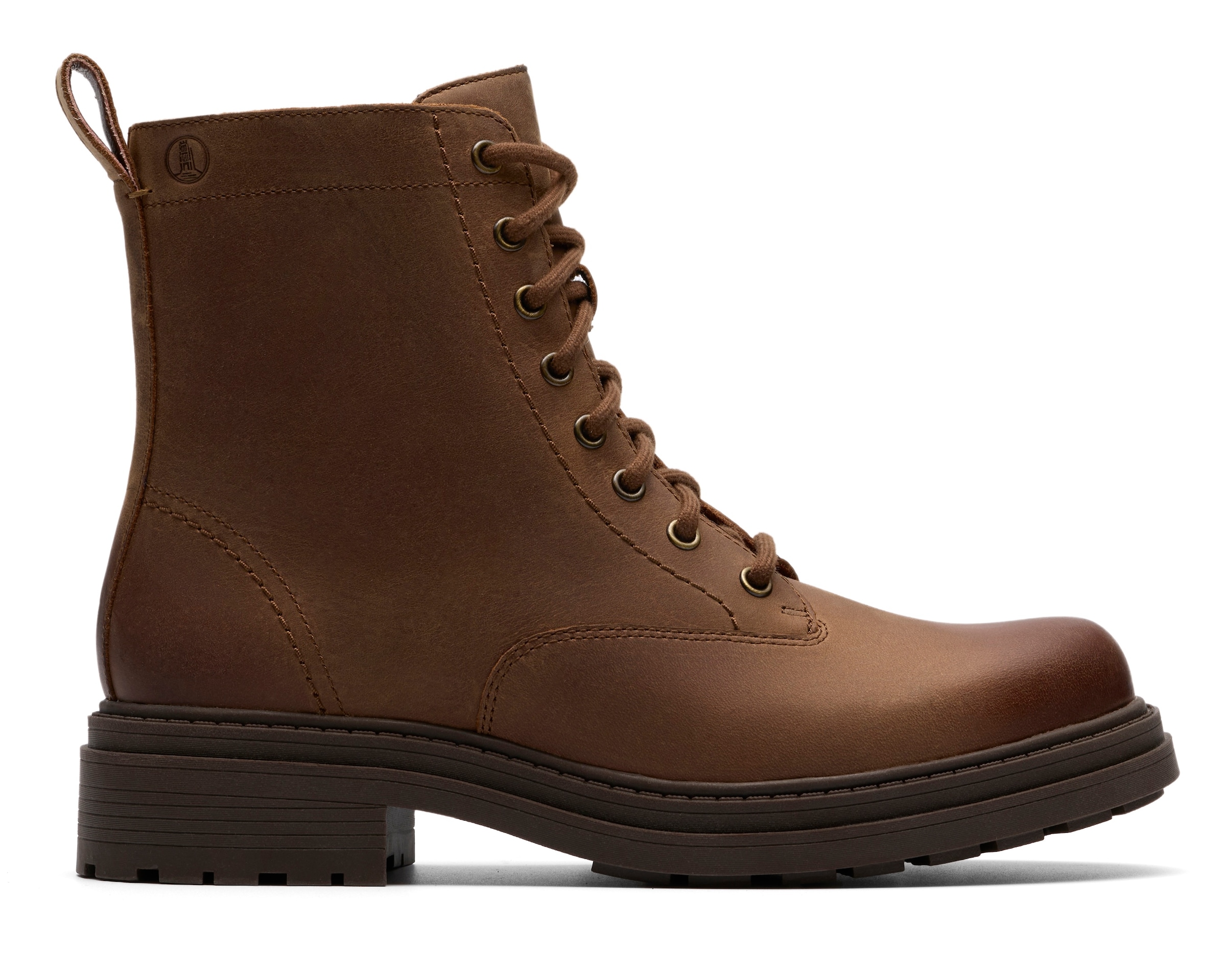 Clarks Schnürboots »Orinoco 3 Style«  Stiefel, Schnürboots mit Blockabsatz