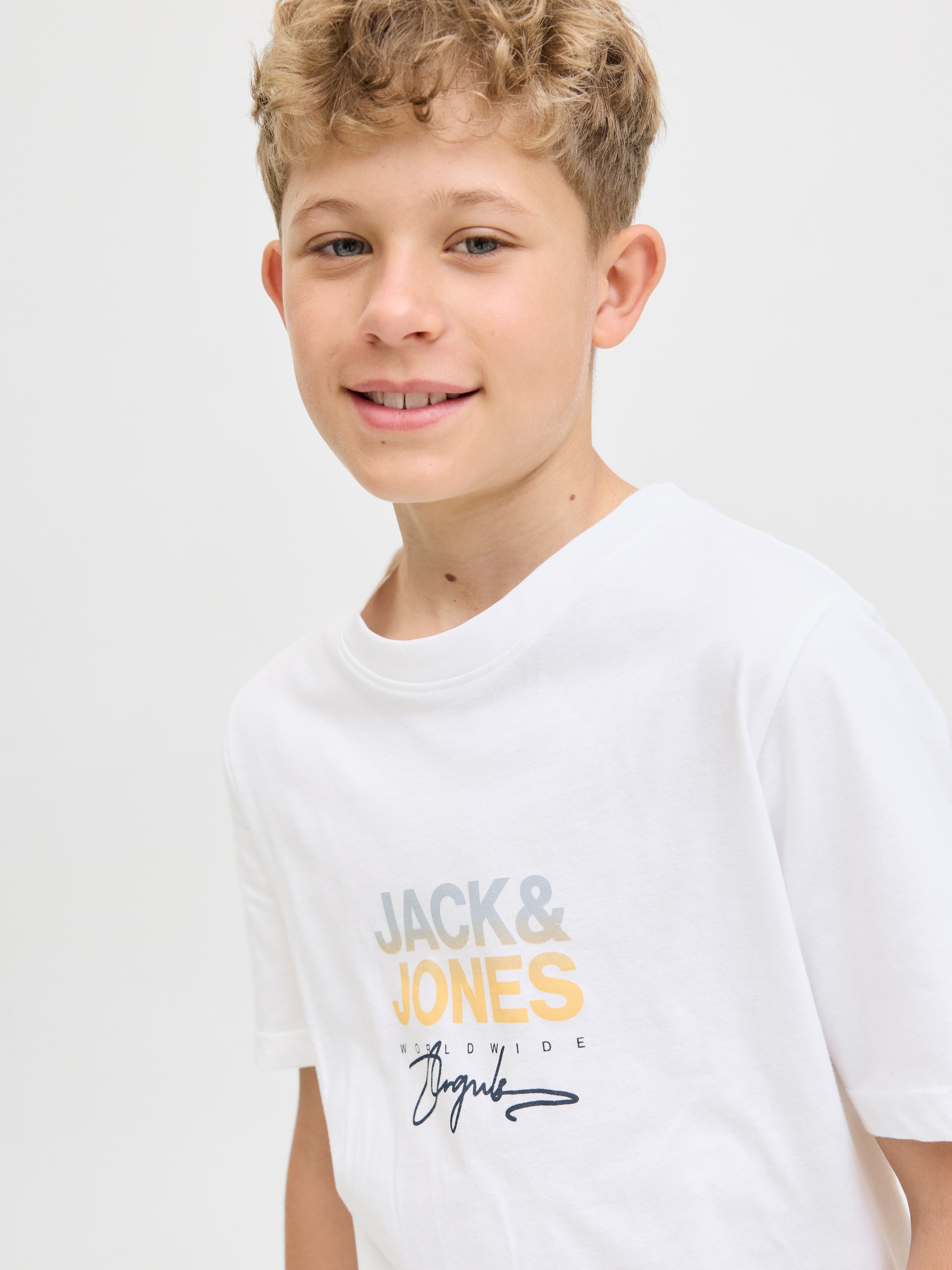 Jack & Jones Junior T-Shirt »JORCANGGU TEE SS CREW NECK FST JNR«