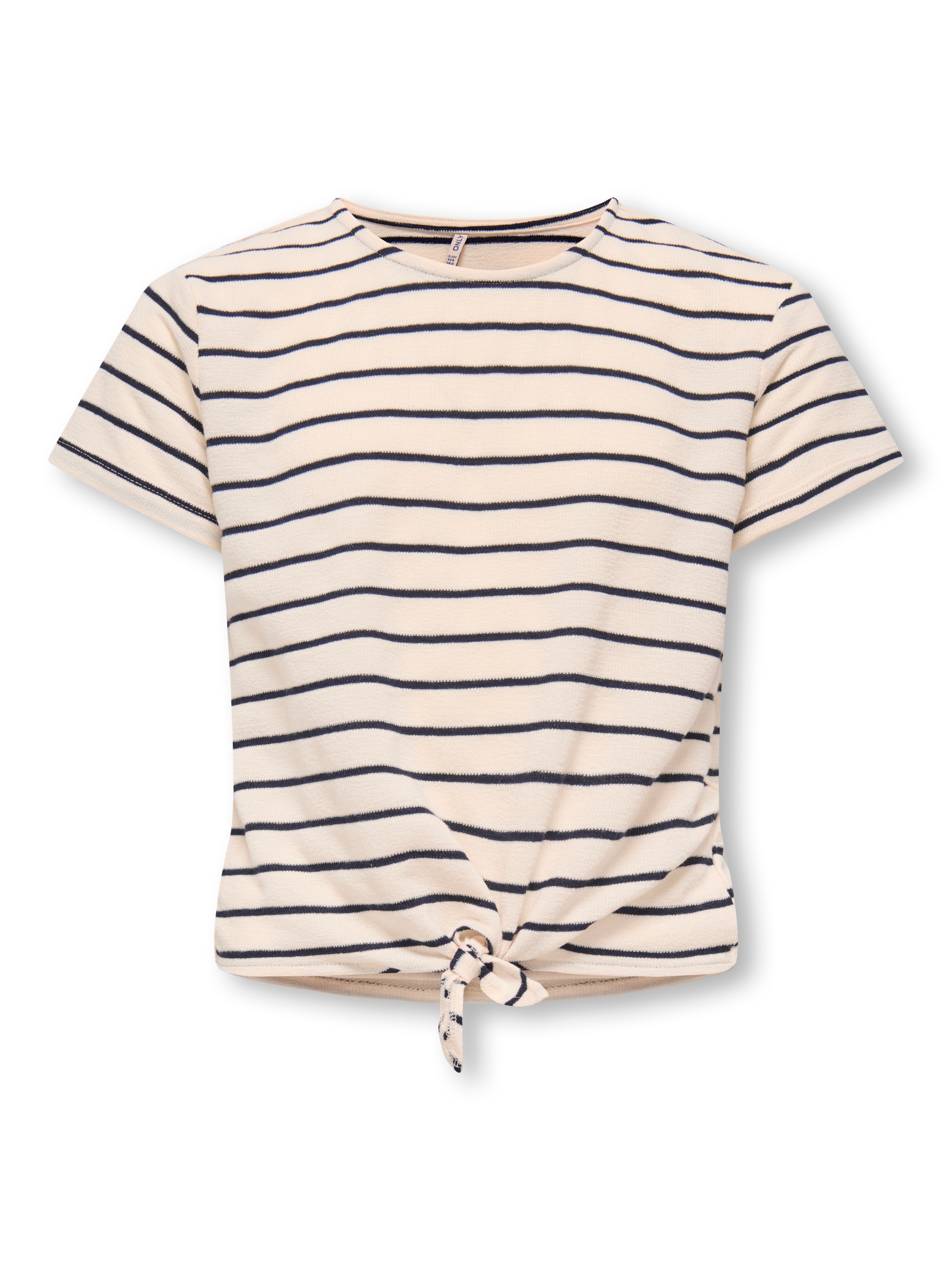 KIDS ONLY T-shirt »KOGJANA SS STRIPED KNOT TOP JRS« avec détail de nœud stylé