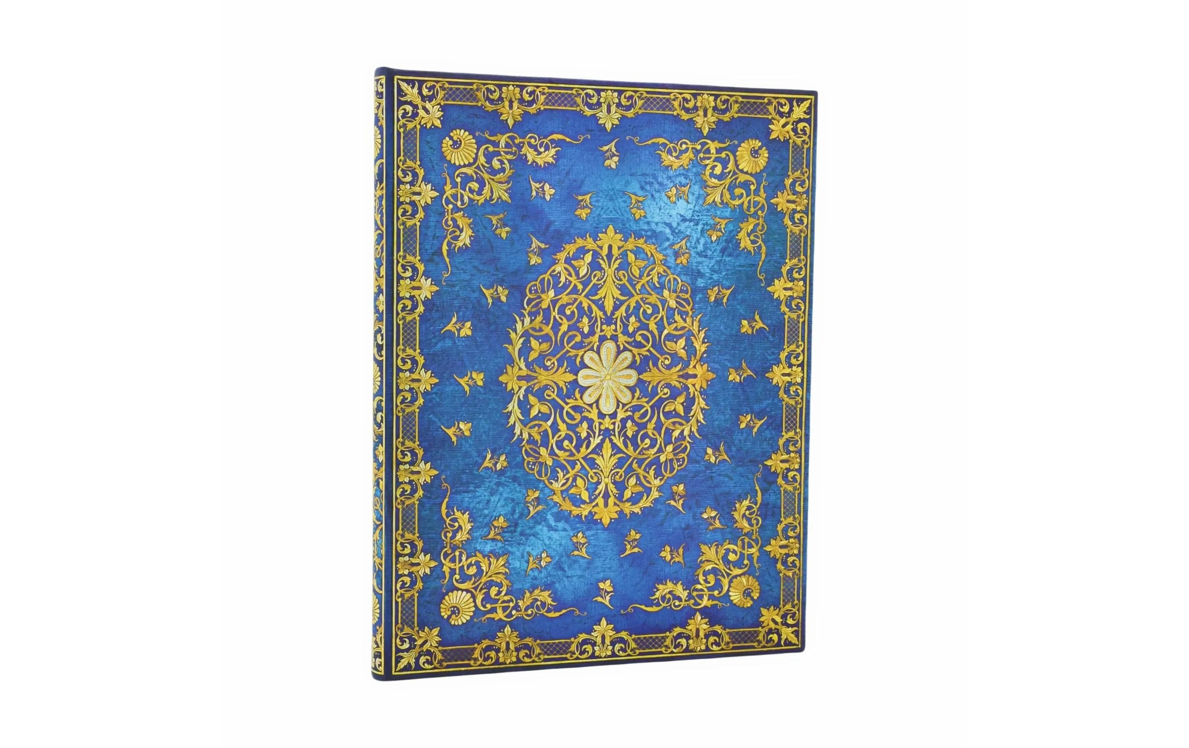   Notizheft »Paperblanks Notizbuch Seidenhimmel 17.5 x 23 cm, Liniert, Dunkelblau«
