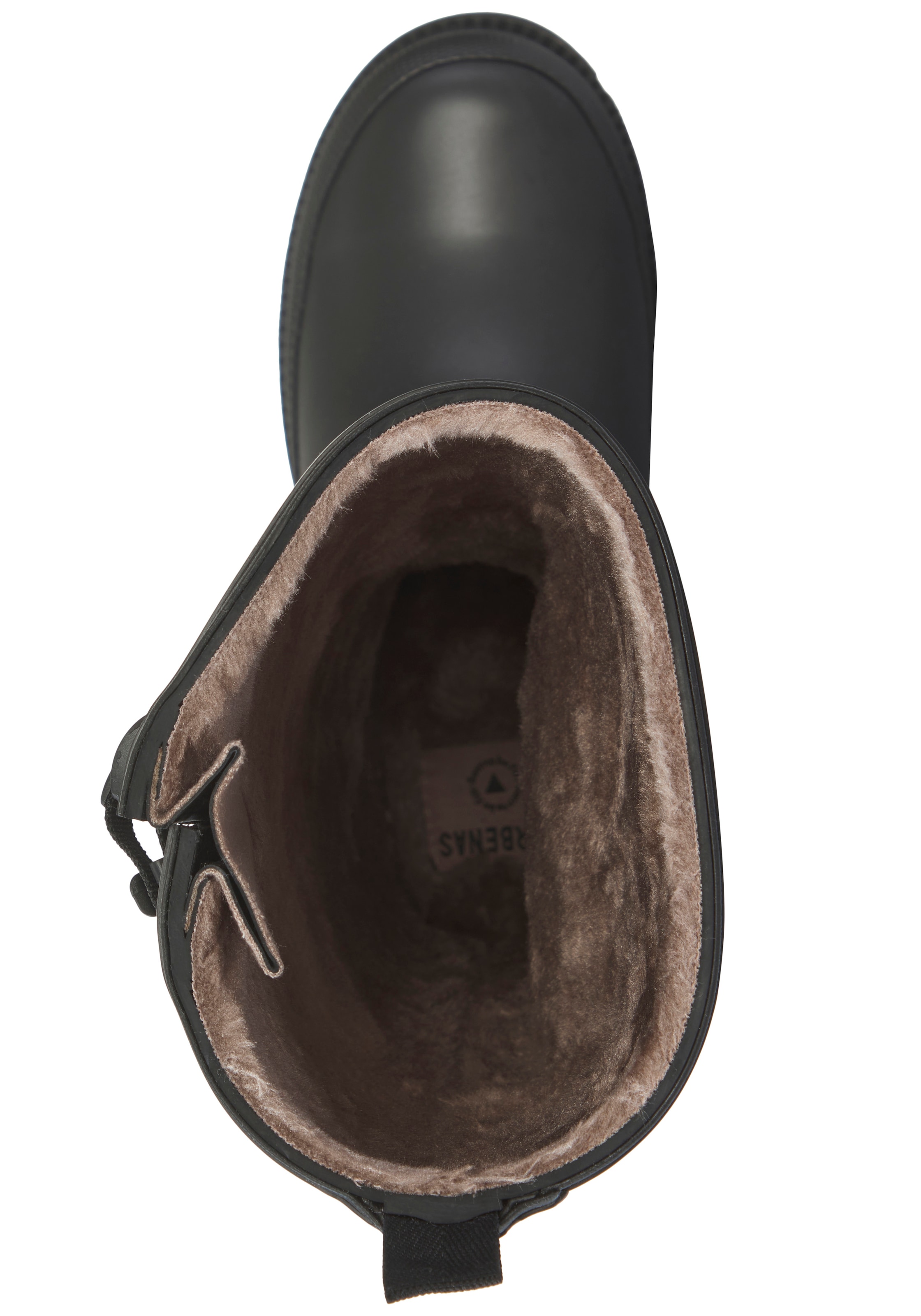 VERBENAS Bottes en caoutchouc »LILI FUR SMOOTH«  Rainboots, Regenstiefel mit Warmfutter