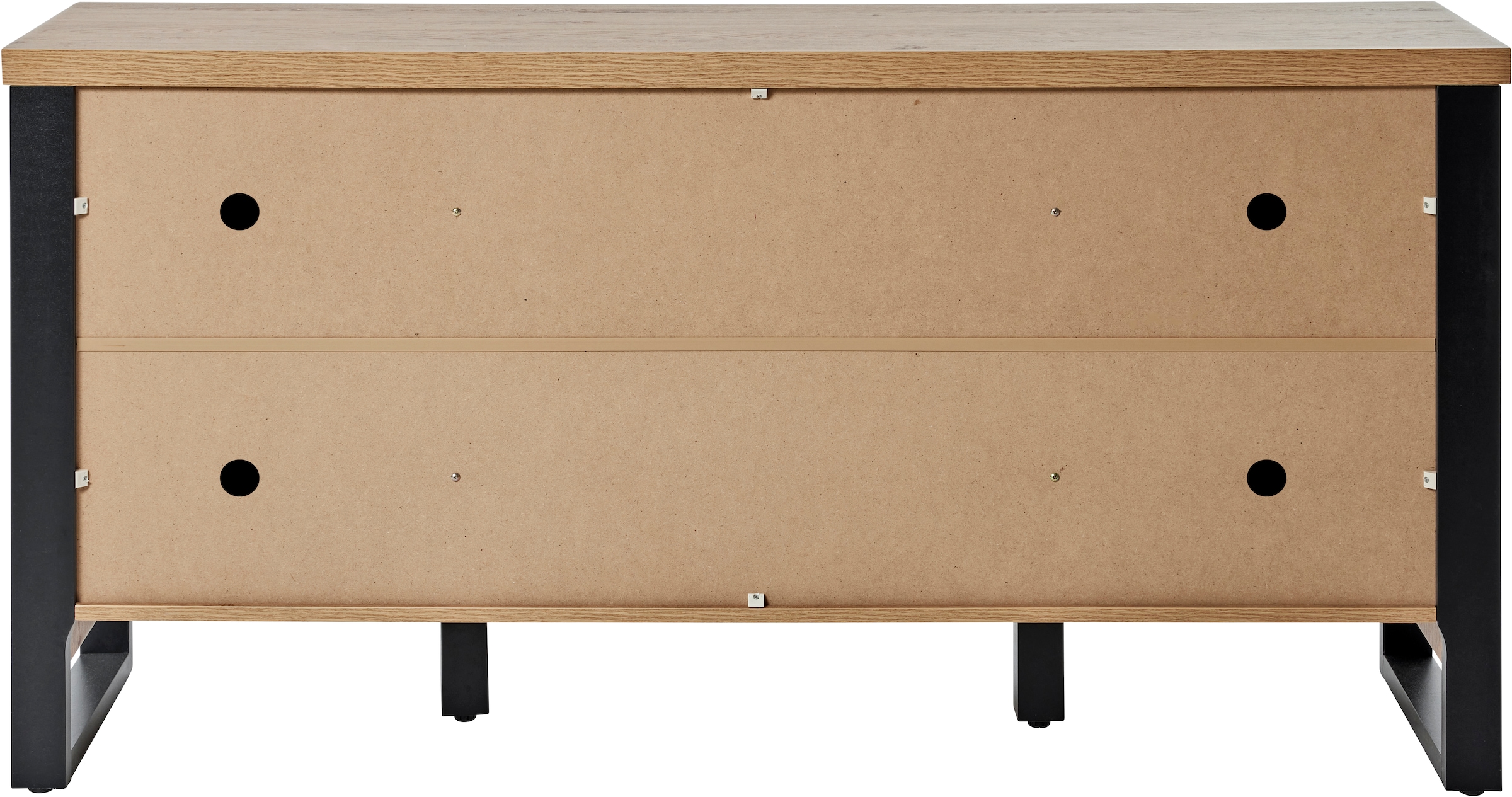 Jahnke Sideboard »SLIDE SBS 150« 1 Stk. tlg. Sideboard mit 2 Schiebetüren, Metallgestell, Breite ca. 150cm