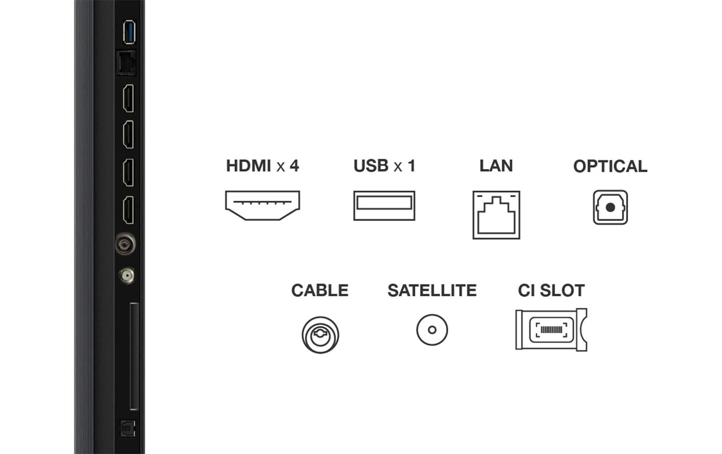 TCL QLED-Fernseher »98C6K« 249 cm/98 ″ Smart-TV