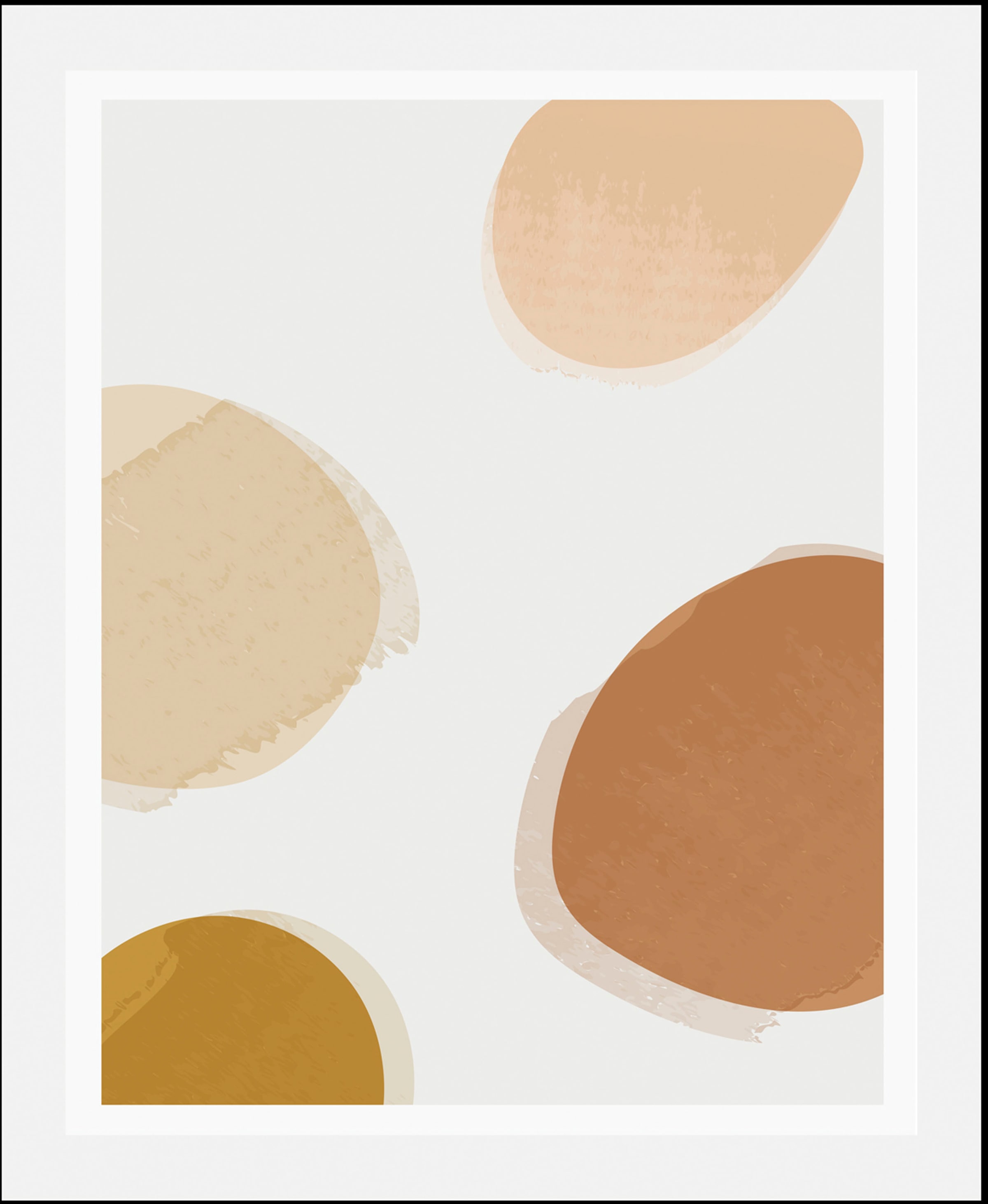 Image of queence Bild "Dots" Abstrakt Figuren Kunst Modern 1 Stk. tlg. gerahmt
