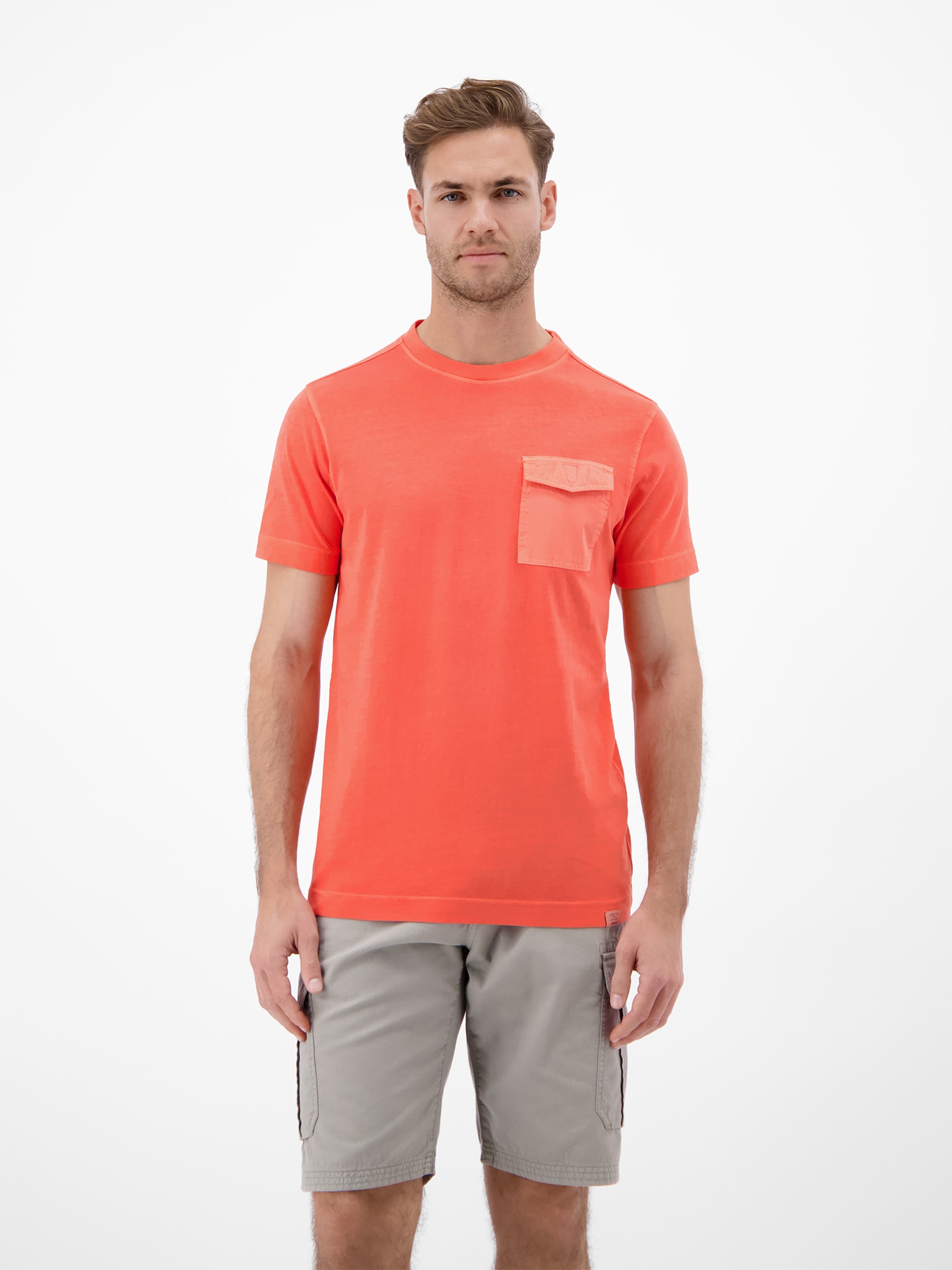 Image of LERROS Kurzarmshirt mit aufgesetzter Brusttasche