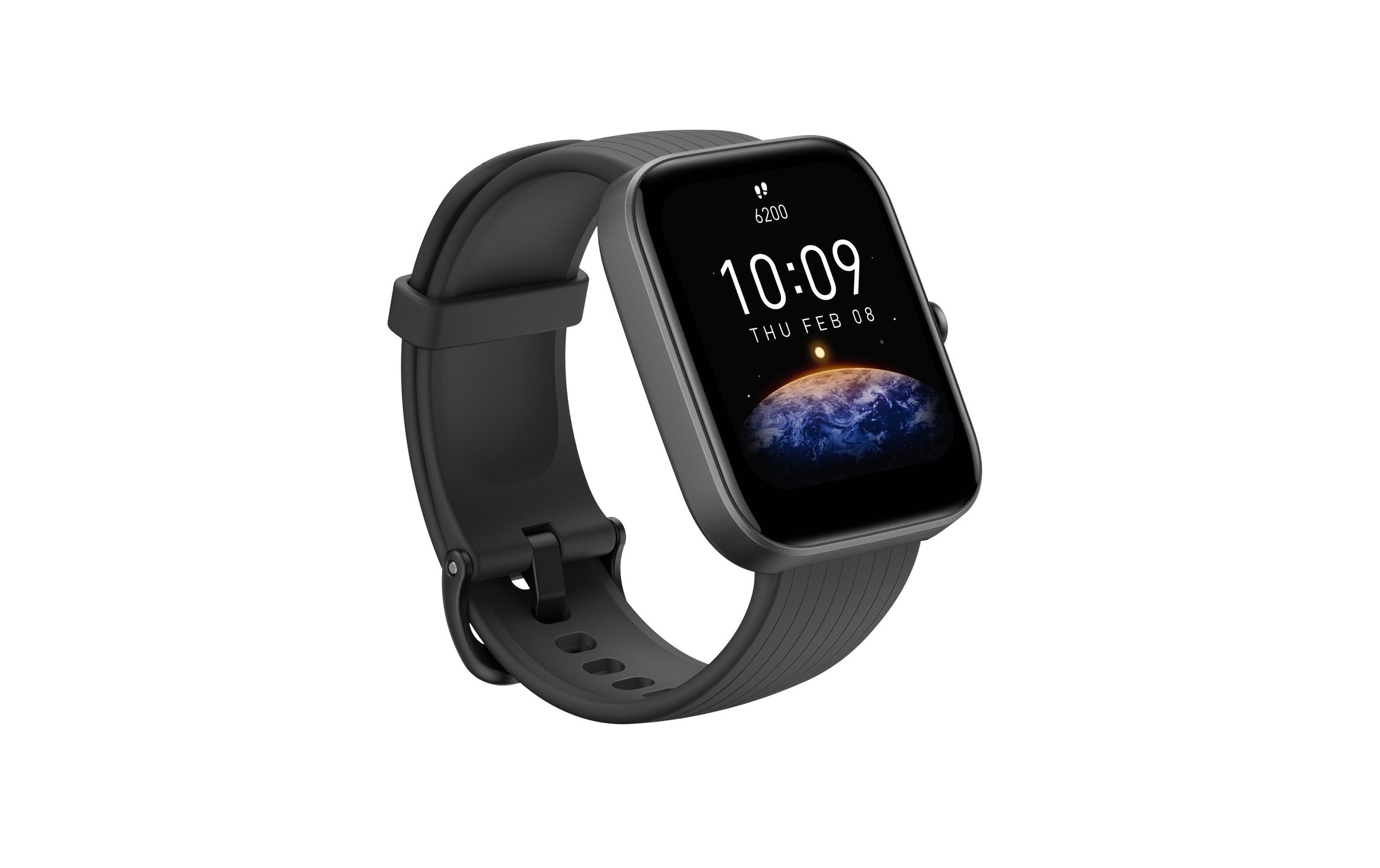 Amazfit Smartwatch »Bip 3 Pro Schwar«, (4,27 cm / 1,69 Zoll),)