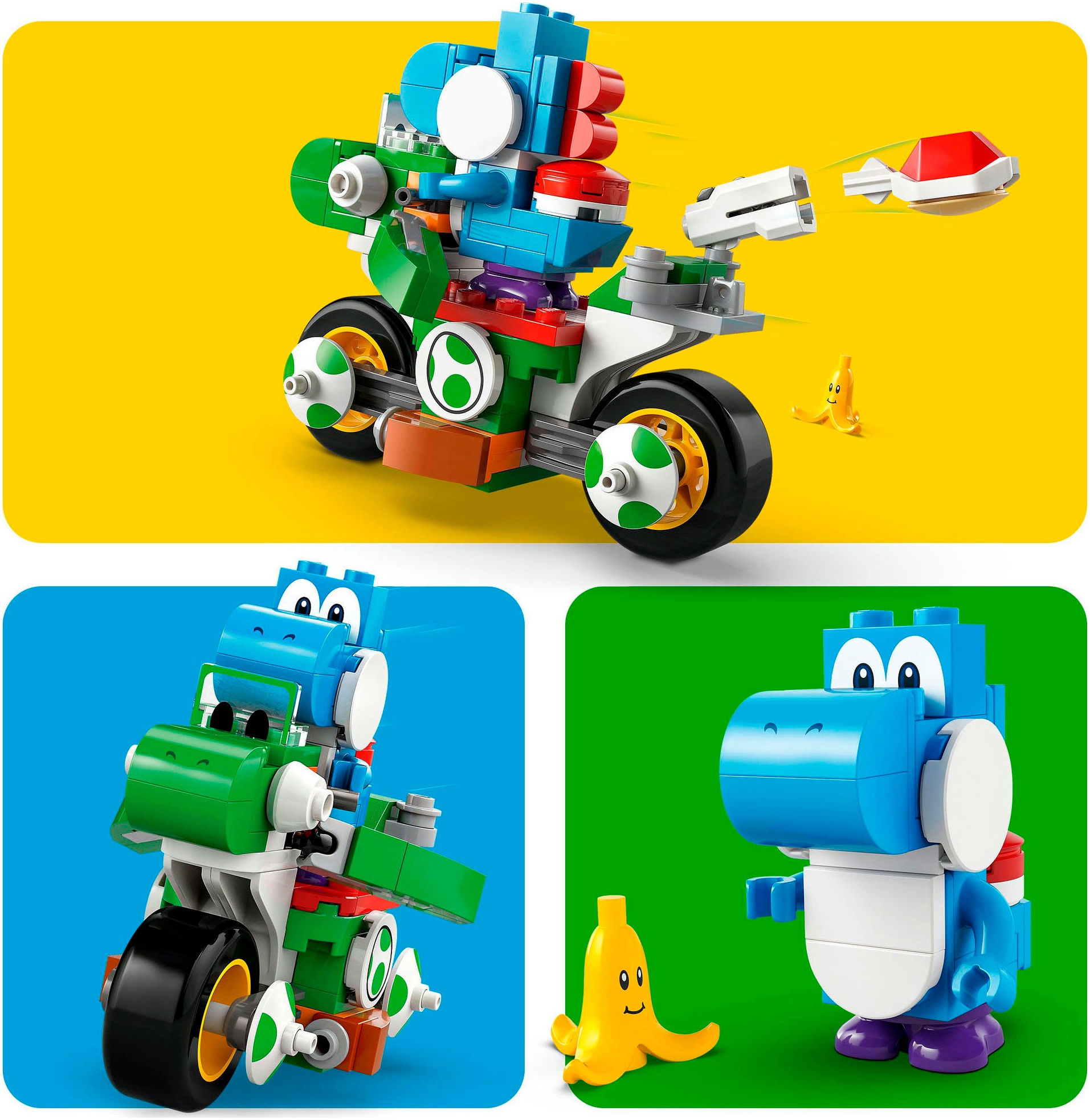 LEGO® Pions de construction »Mario Kart™ – Yoshi–Bike (72031), LEGO Super Mario« Made in Europe