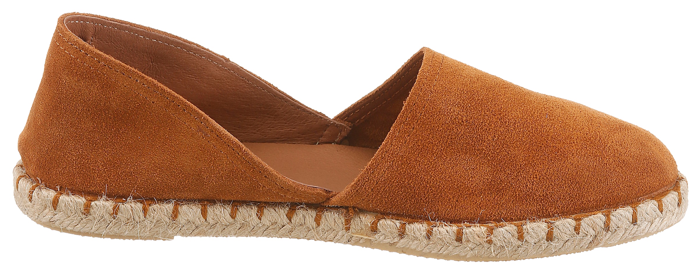 VERBENAS Espadrille »CARMEN SERRAJE«  , Schlupfschuh, Sommerschuh, Loafer mit typischem Jute-Rahmen