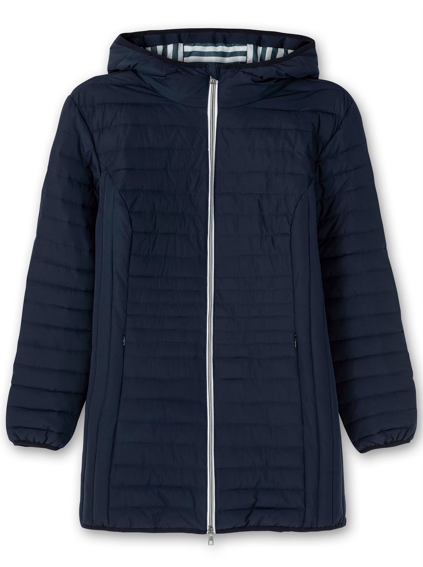 Sheego Steppjacke, mit Kapuze