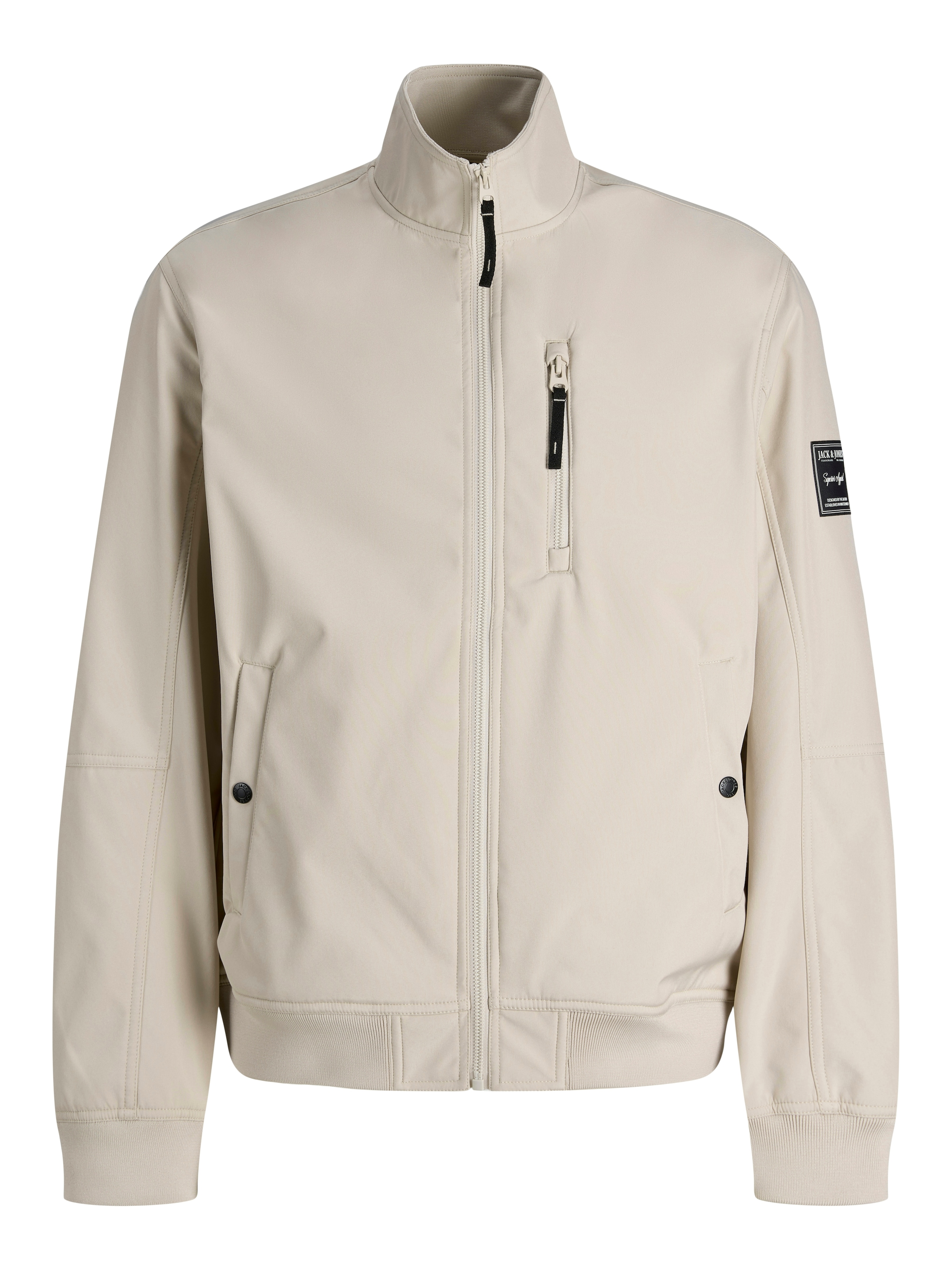 Jack & Jones Softshelljacke »JJEPARKER SOFTSHELL BOMBER SN« mit Brust-Reissverschluss