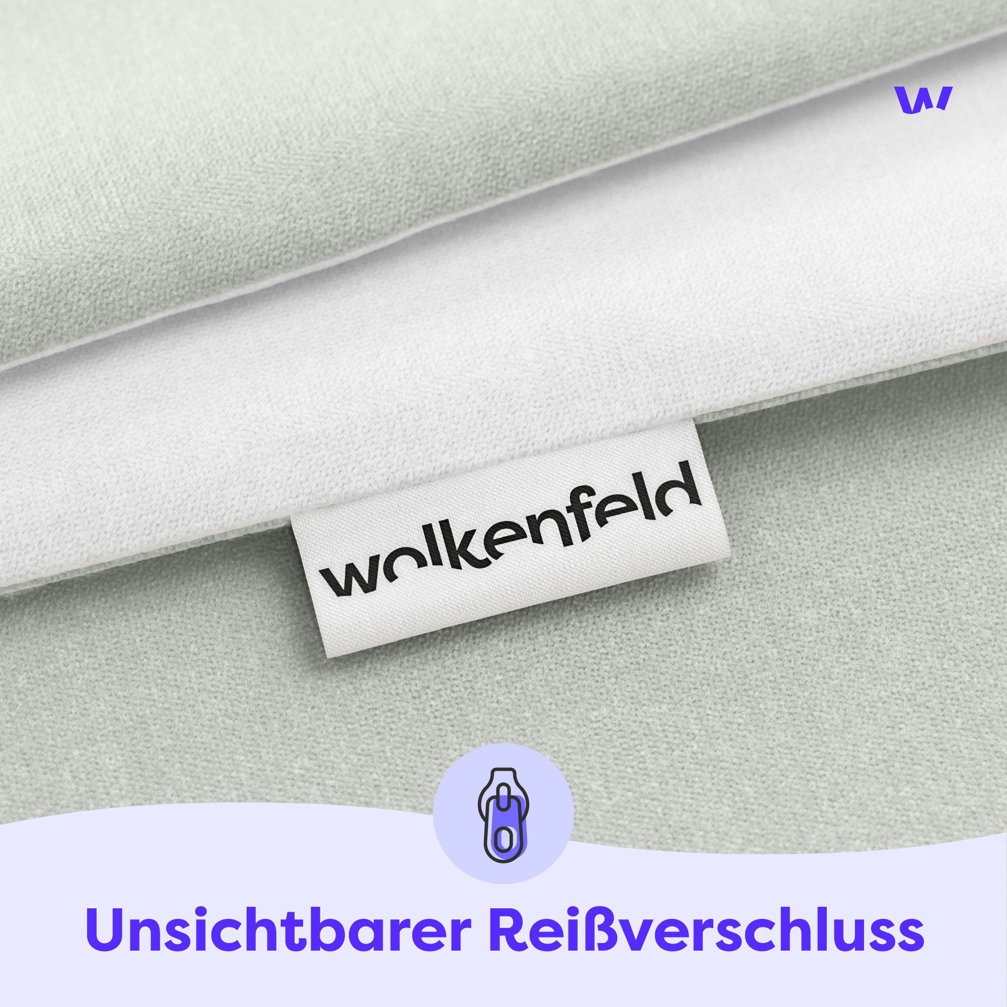 Wolkenfeld Bettwäsche »Wolkenfeld Bettwäsche Allergiker Bettwäsche, unfassbar weich« 2 Stk. 135x200 cm, 155x220 & Übergrössen inkl. Kissenbezüge 80x80, 2-farbig