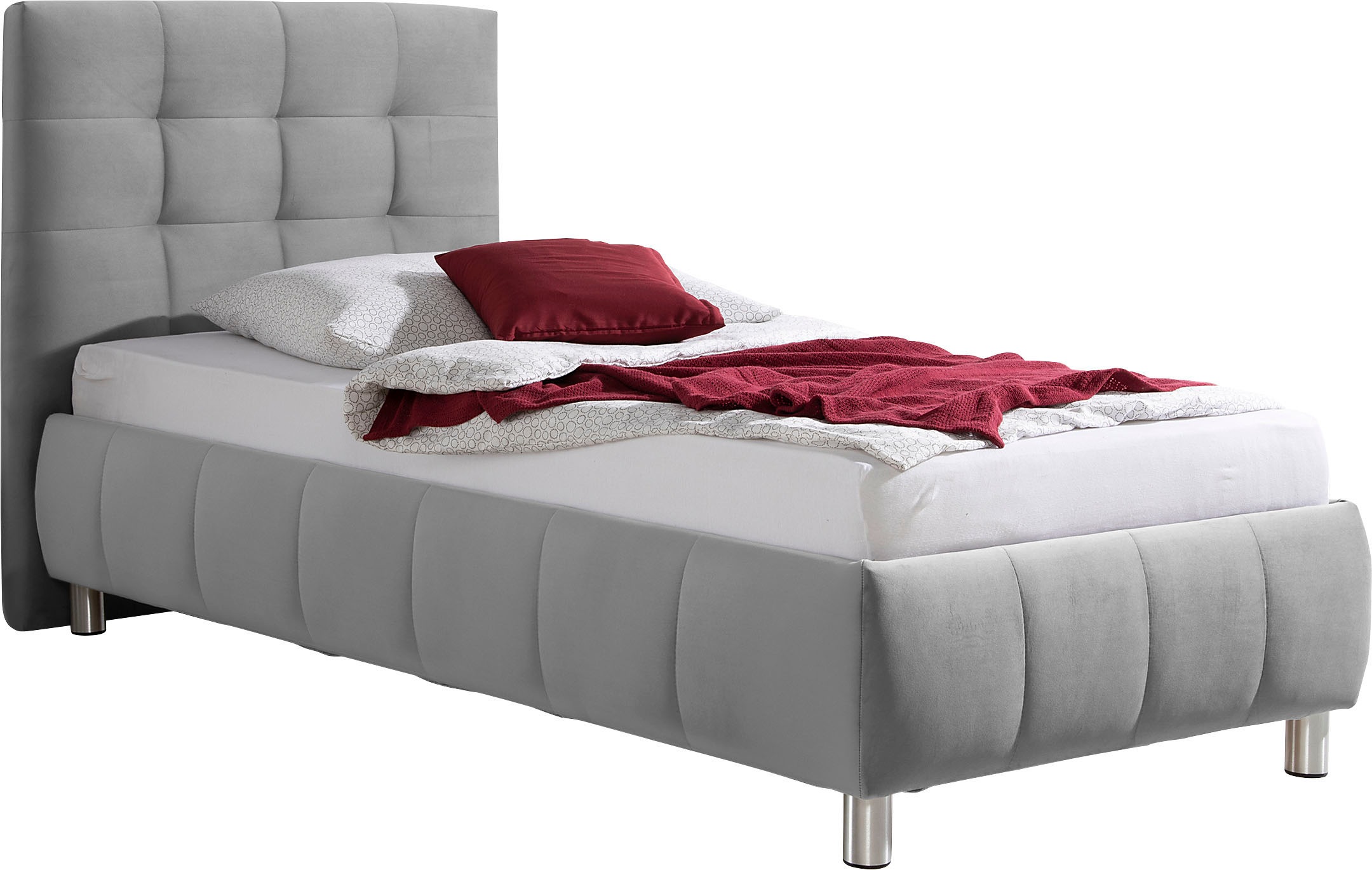 Maintal Polsterbett »Lalley« inkl. Bettkasten in H2,H3,H4 und 3 Matratzen Ausführungen erhältlich