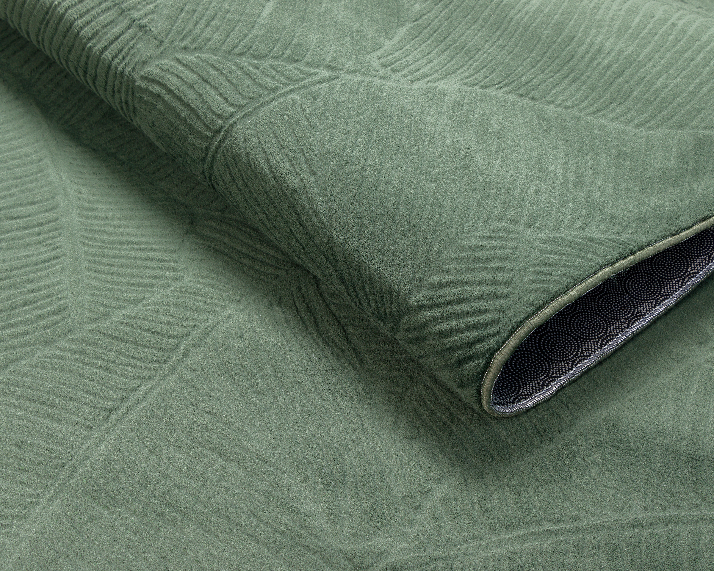 GOODproduct Teppich »Sveaa« rechteckig 8 mm Höhe mit Anti-Rutsch-Rücken und 3D-Optik