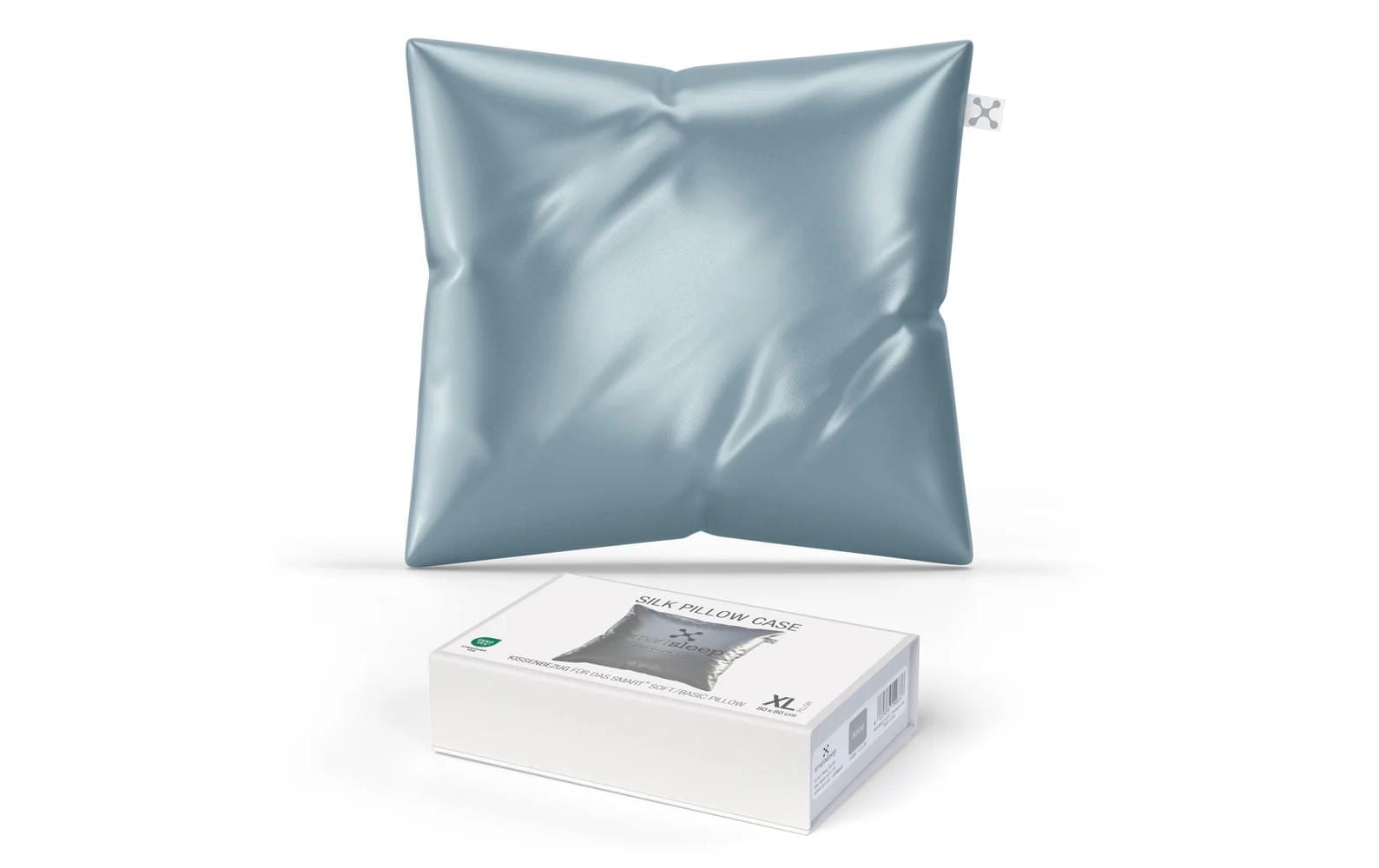 smartsleep Housse de coussin »Seide 80 x 80 cm«