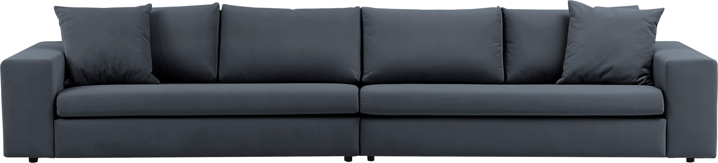 andas 4-Sitzer »SLEETLAND XXL in Samtvelours oder Vintage-Leder-Optik«, besonders gross und bequem