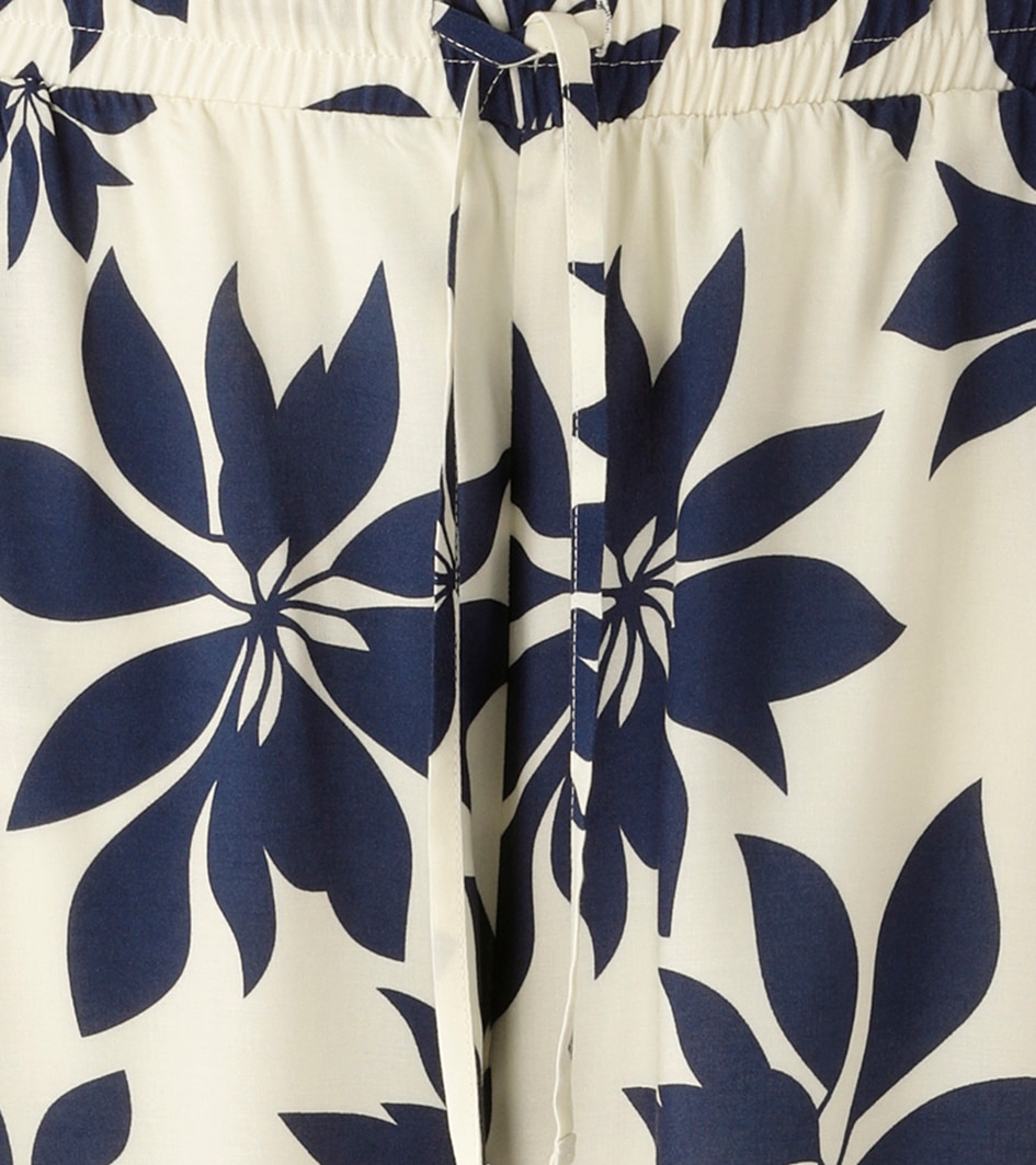 Aniston PLUS Pantalon à enfiler  mit grossflächigen Blättern bedruckt - NEUE KOLLEKTION