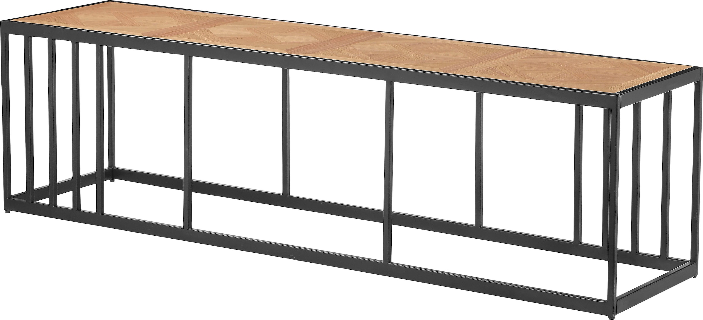 Home affaire Lowboard »Winding, TOPSELLER!, OTTOs Choice«, aus MDF und Furnier, Füsse aus Metall, Breite 160 cm