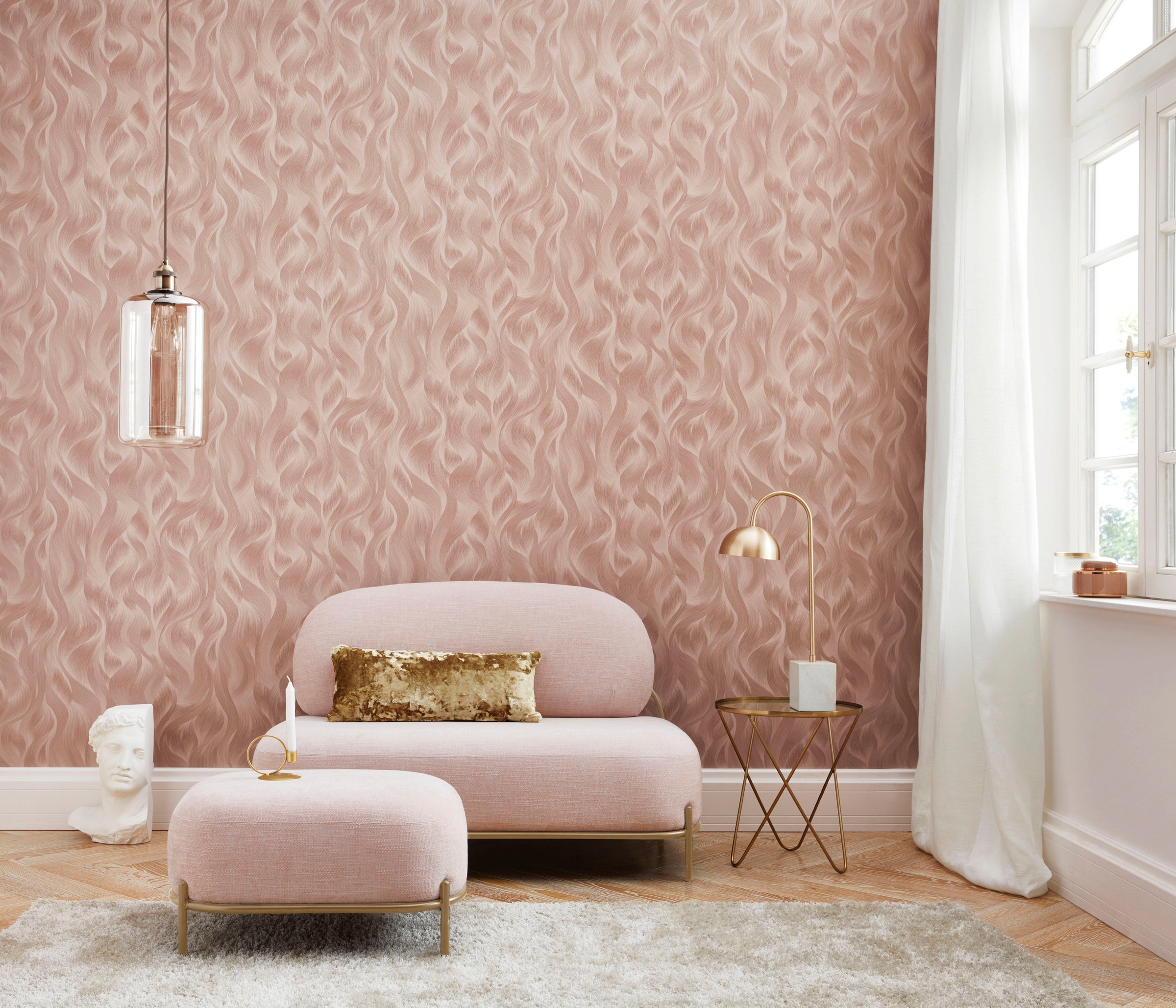 ELLE DECORATION Papier peint intissé »WAVES« Wellen