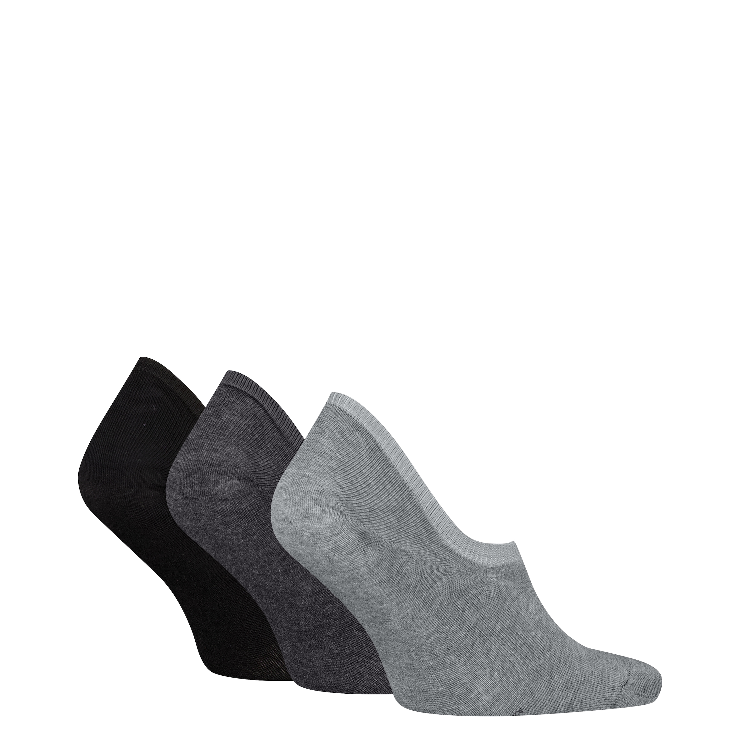 Calvin Klein Chaussons »CK MEN FOOTIE HIGH CUT« 3 Paar,  hoch geschnittene Silhouette, Cotton-Mix