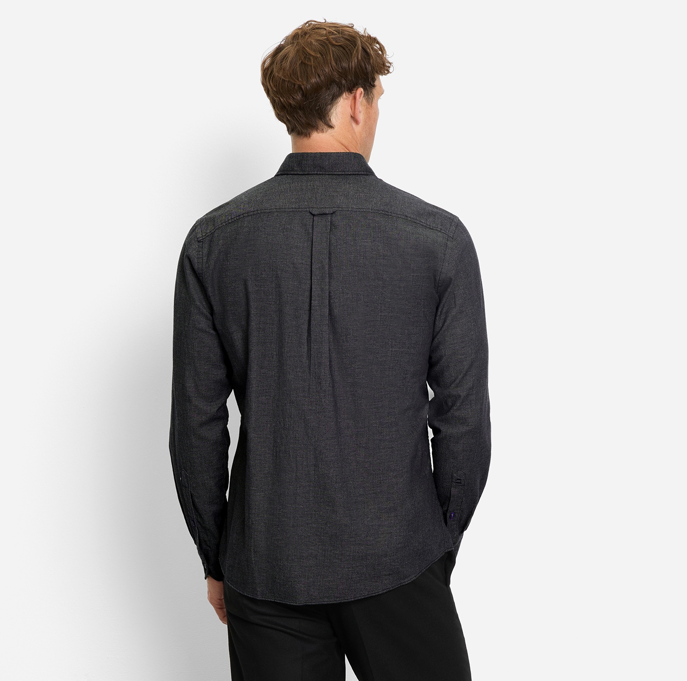 OLYMP Chemise à manches longues Button-down-Kragen, regular fit, casual