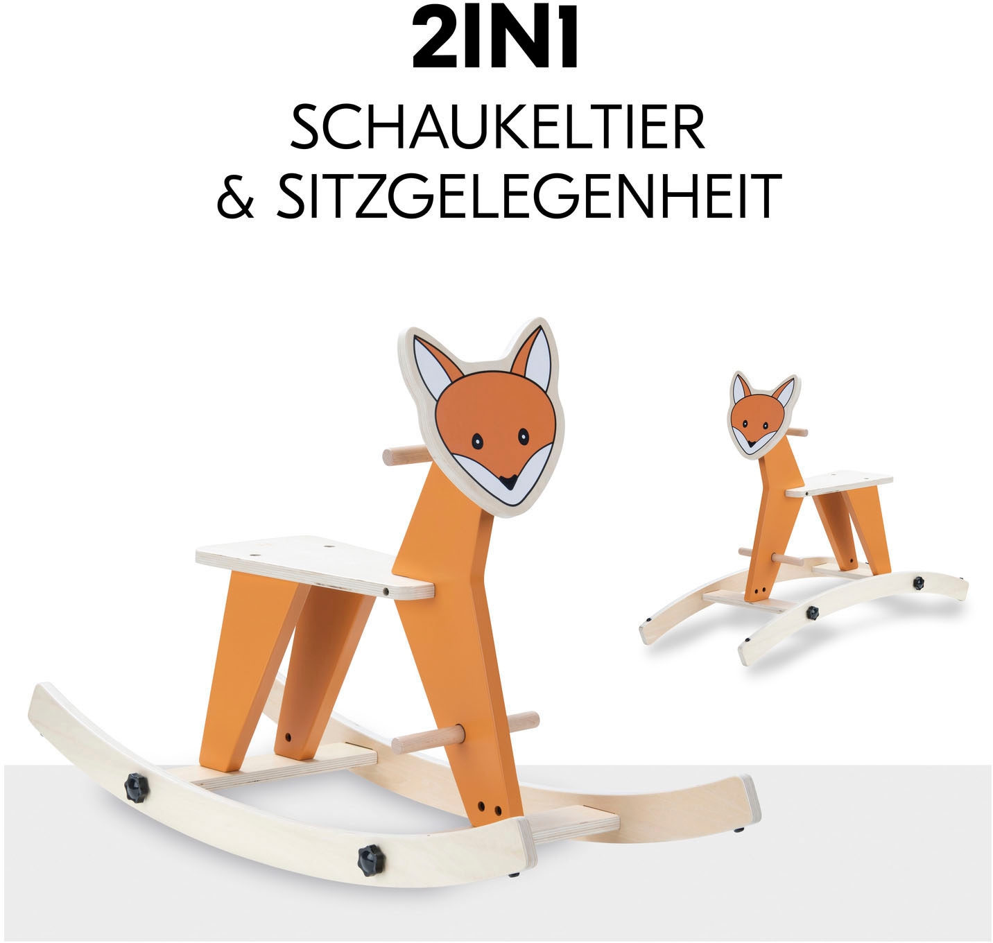 Hauck Schaukeltier »Rock N Swing Fuchs« FSC® - schützt Wald