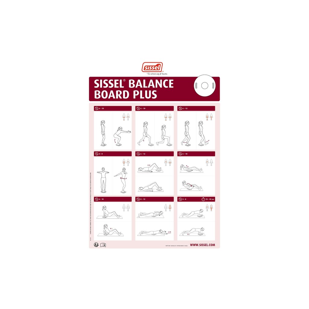 SISSEL Balanceboard »Board Plus«