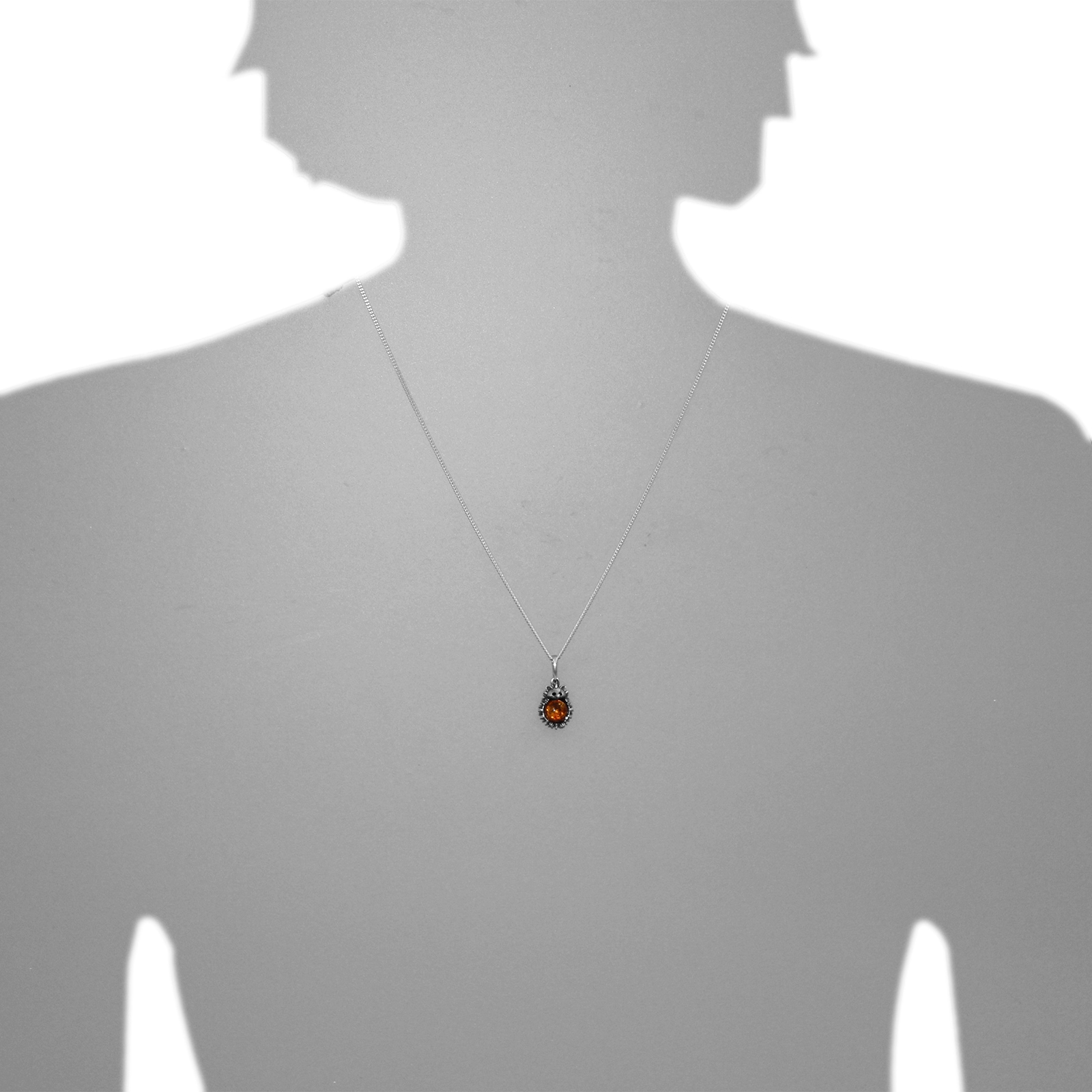 OSTSEE-SCHMUCK Pendentif chaîne »Ostsee-Schmuck Anhänger Igel Anhänger Igel« 1 cuis tlg.