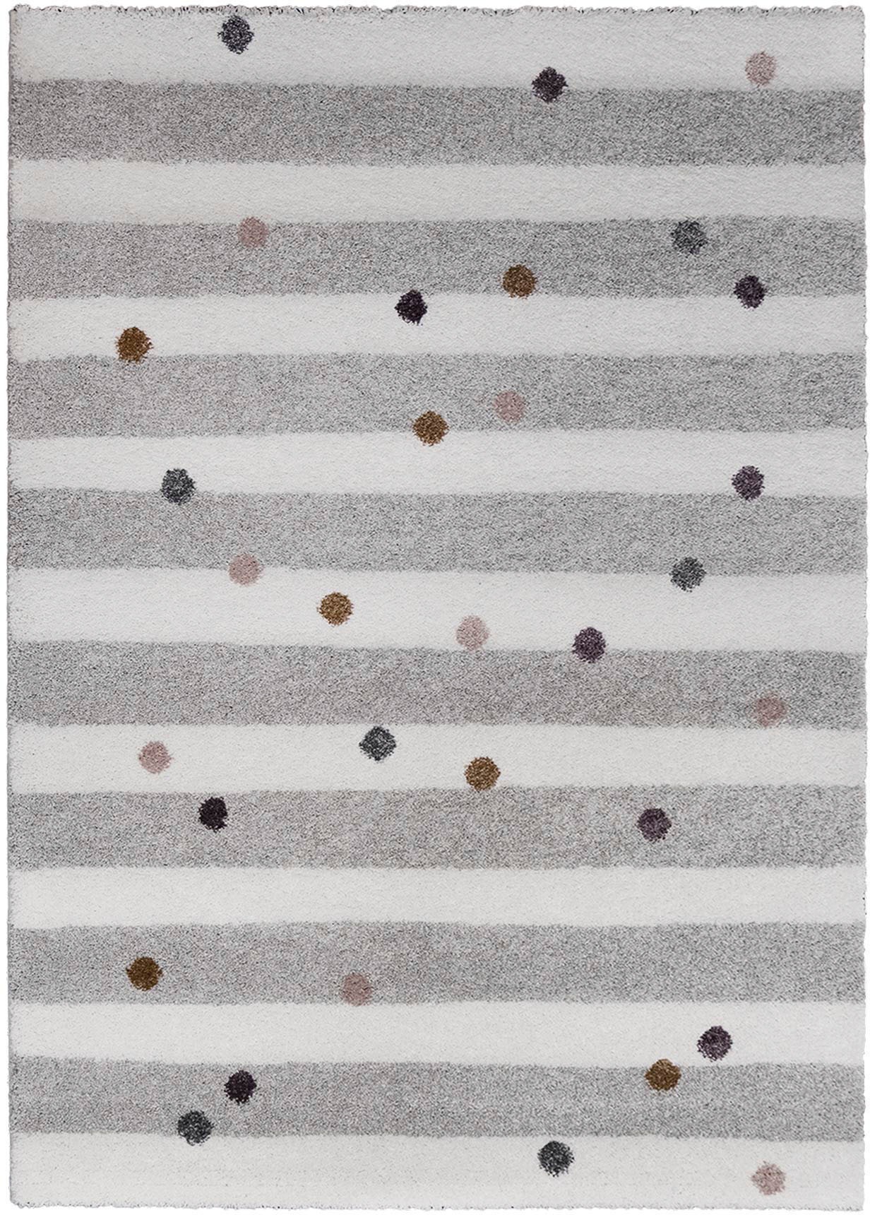 Image of Primaflor-Ideen in Textil Kinderteppich »SOFT - Dots&Stripes«, rechteckig, 17,5 mm Höhe, Kurzflor, gestreift mit Punkten, Kinderzimmer bei Ackermann Versand Schweiz