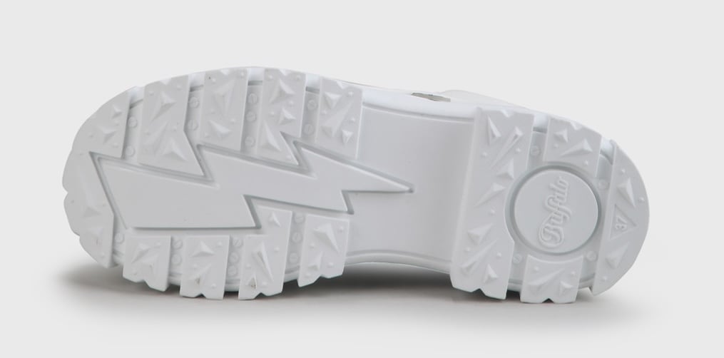 Buffalo Bottines à lacets »ASPHA NC MID«  Plateauboots, Schnürstiefelette, High Top Sneaker in monochromer Optik