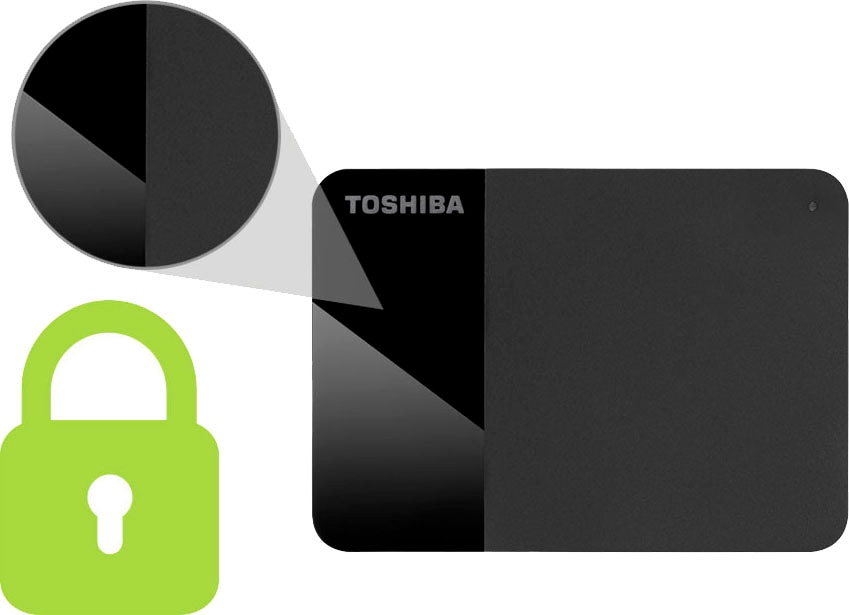 Toshiba externe HDD-Festplatte »Canvio Ready«, 2,5 Zoll, Anschluss USB 3.2