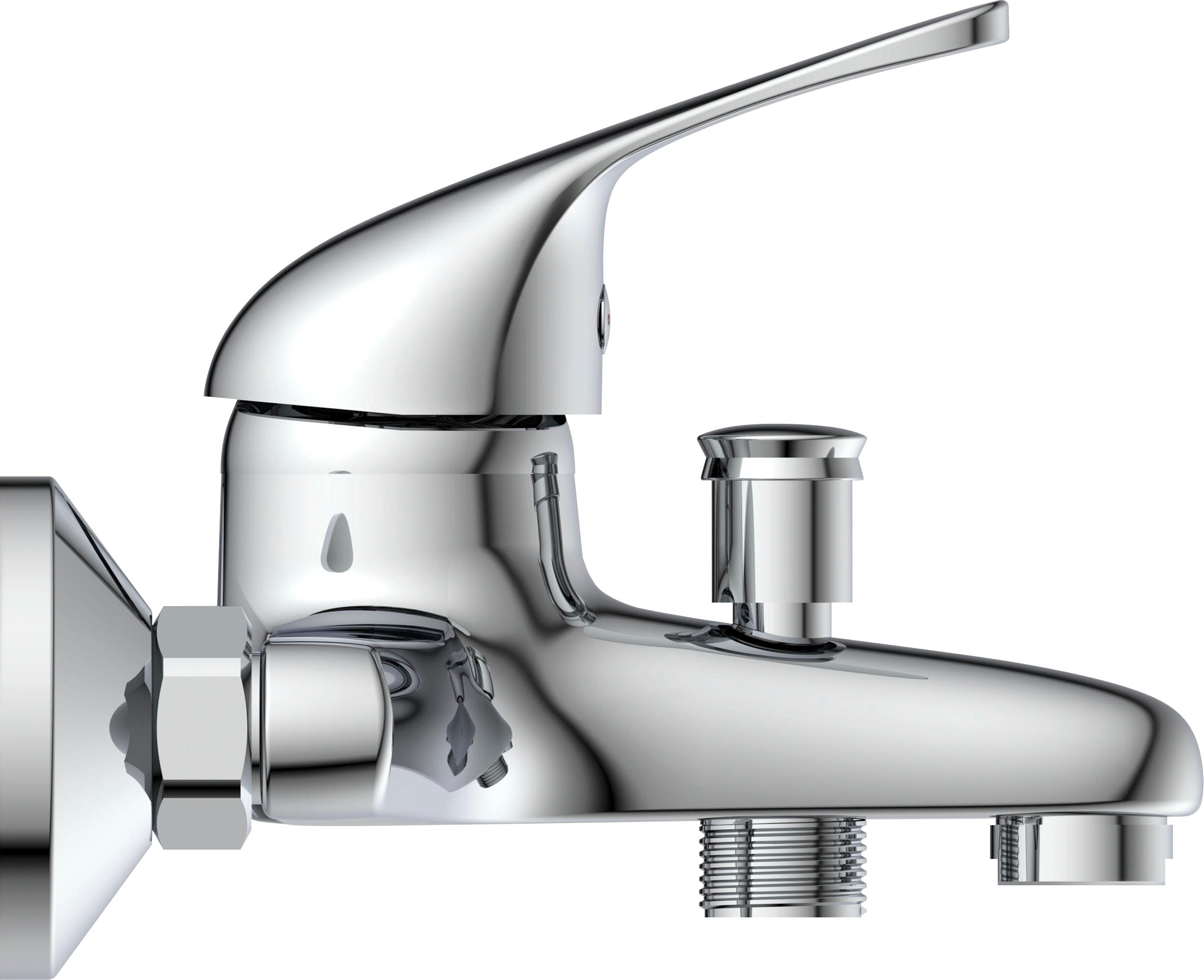 Eisl Unité de mélange pour baignoire »GRANDE VITA CLASSIC« buse mélangeuse pour jet parfait, cartouche en céramique 40 mm remplaçable