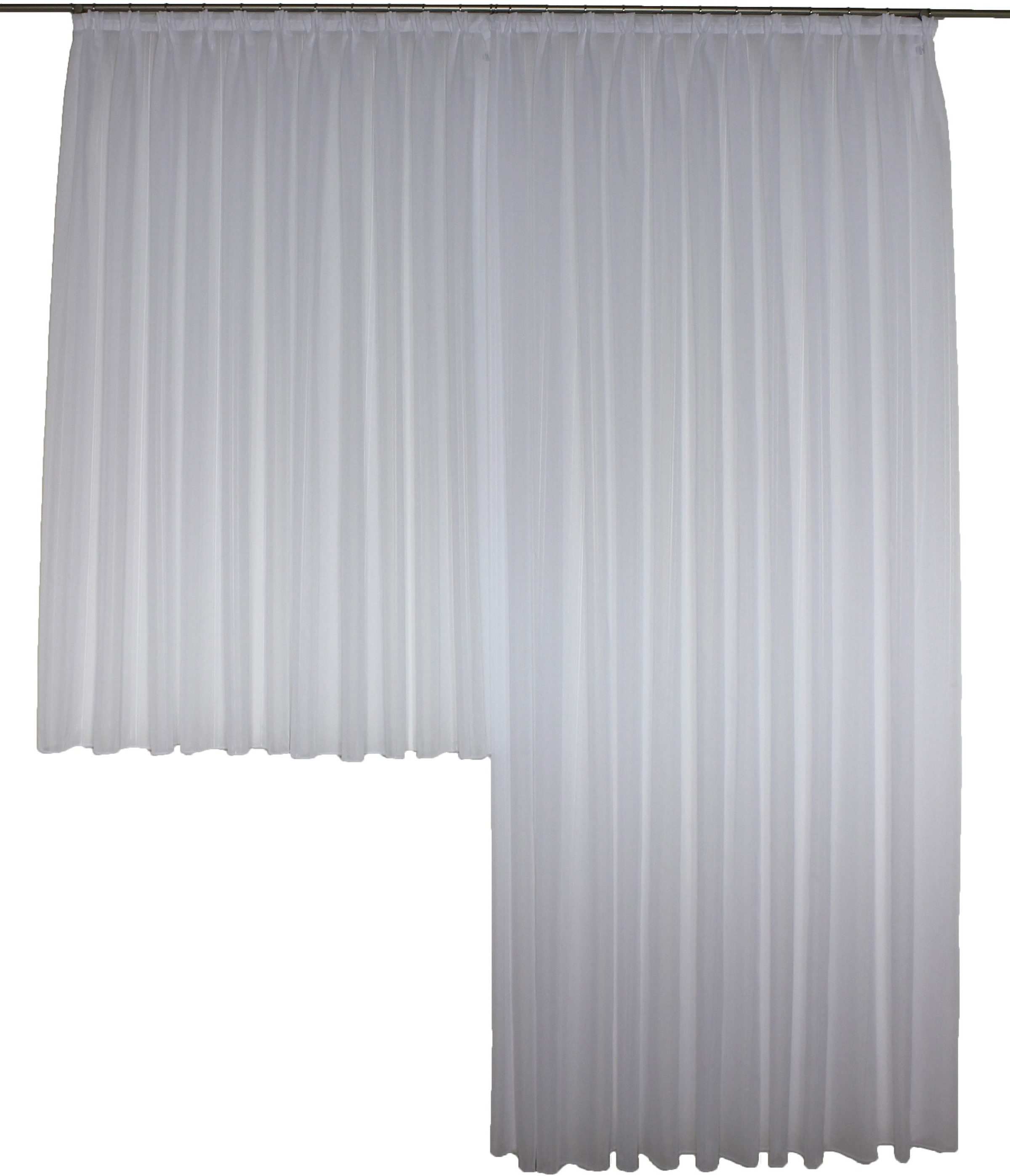 Wirth Rideau »Gerty« Ruban plissé 1 cuis tlg. Store