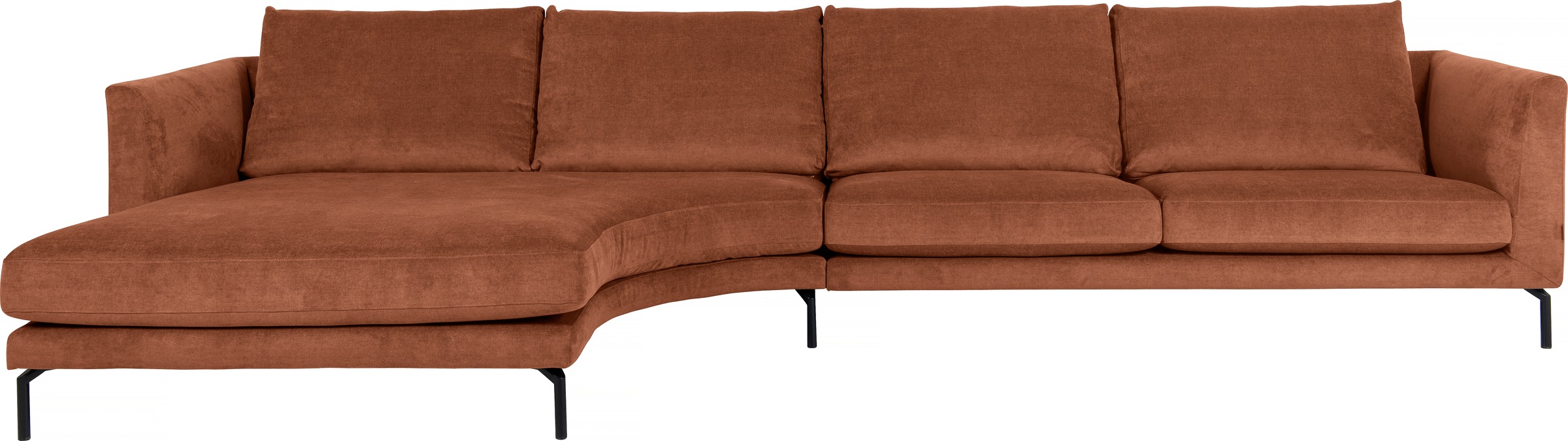 Image of furninova Ecksofa »Francis Day«, mit abgerundetem Longchair, im skandinavischen Design bei Ackermann Versand Schweiz