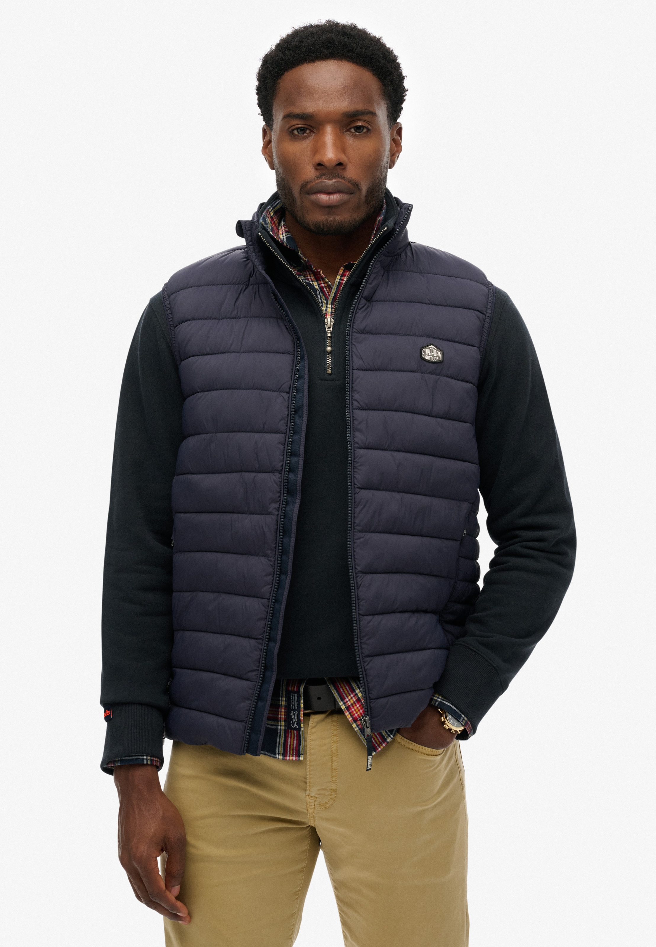 Superdry Gilet matelassé »Fuji Lite Padded Gilet« Steppware, normal geschnitten