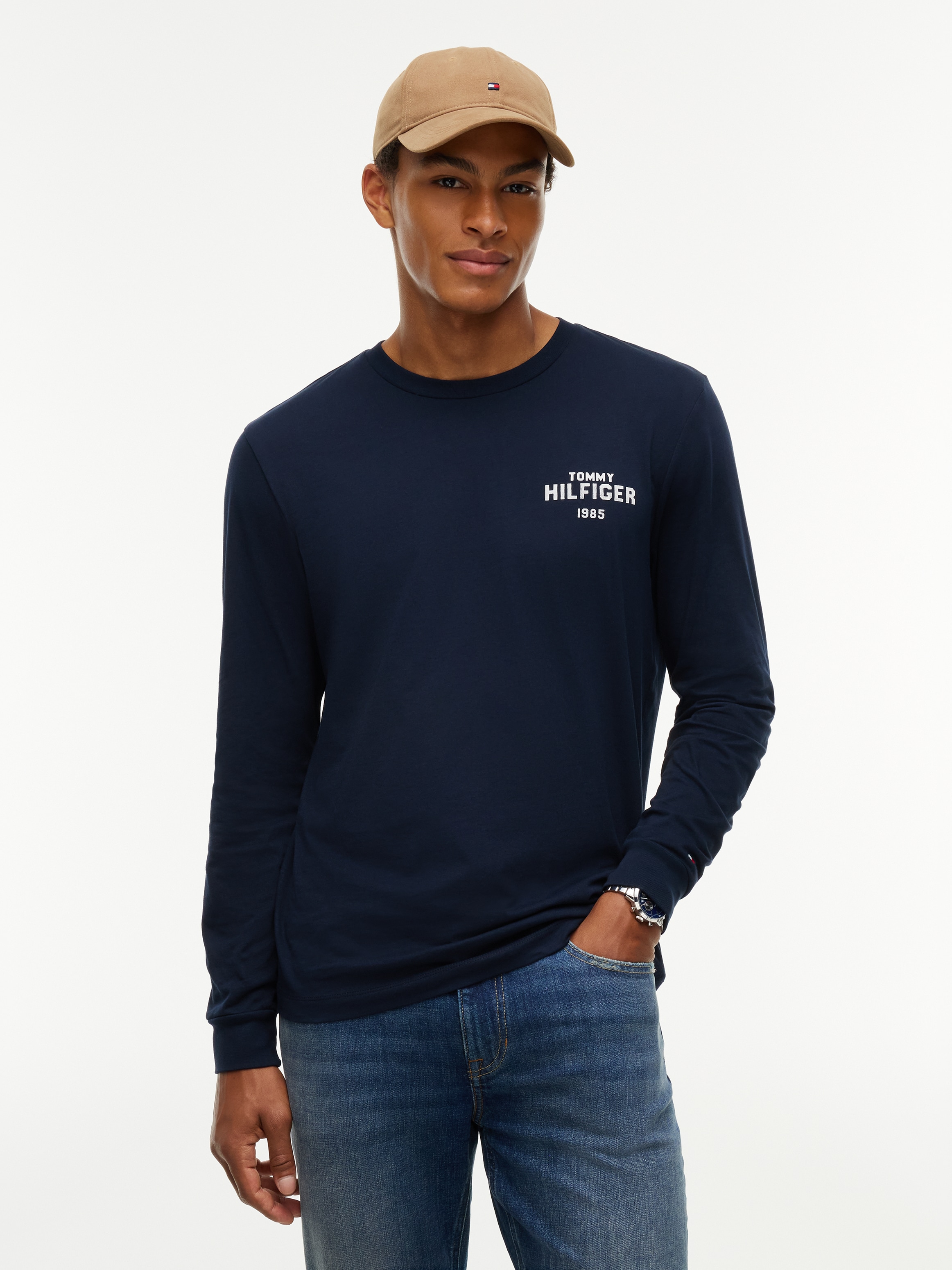 Tommy Hilfiger T-shirt à manches longues »HILFIGER 1985 GRAPHIC«