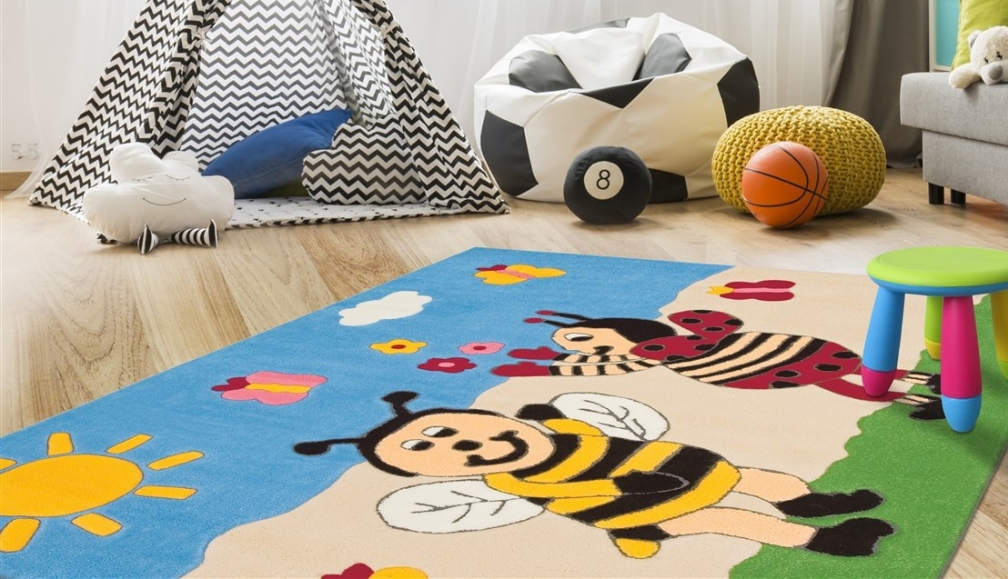 Image of Arte Espina Kinderteppich "Joy 4091" rechteckig 22 mm Höhe Sehr strapazierfähig, Fussbodenheizungsgeeignet