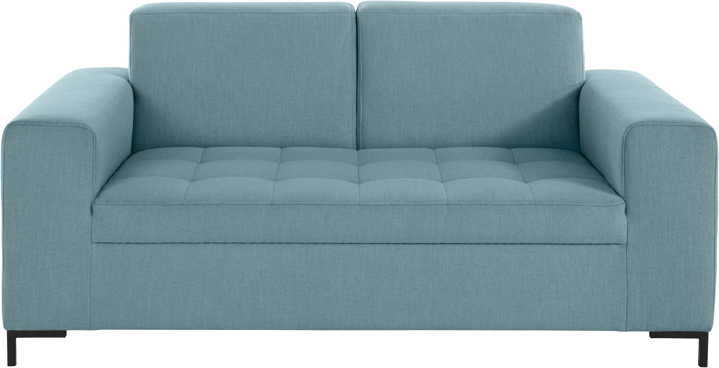 GOODproduct 2-Sitzer »Grazzo«, hochwertige Stoffe aus recyceltem Material, Steppung im Sitzbereich