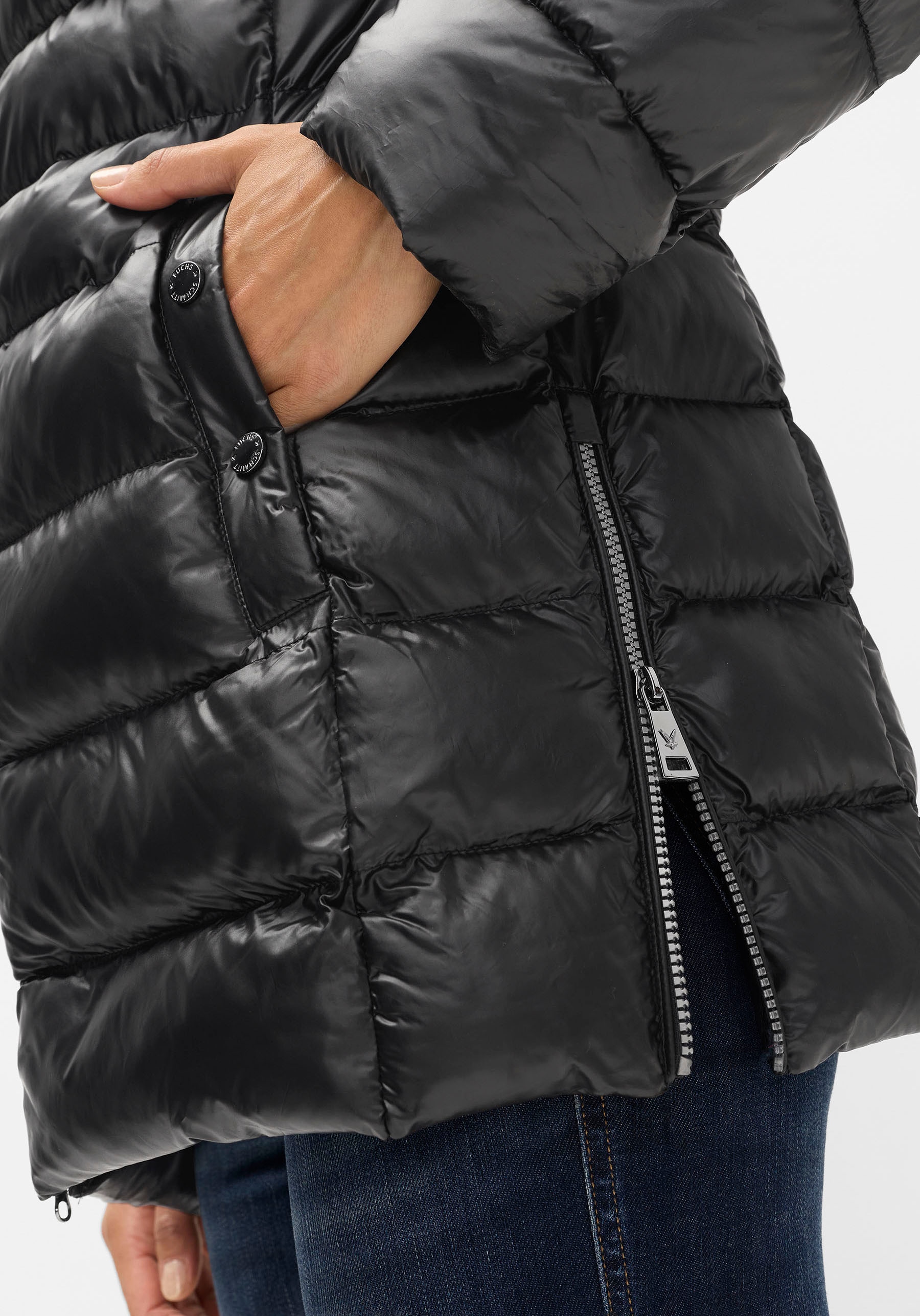 Fuchs Schmitt Steppjacke »Steppjacke« mit Kapuze mit Kapuze