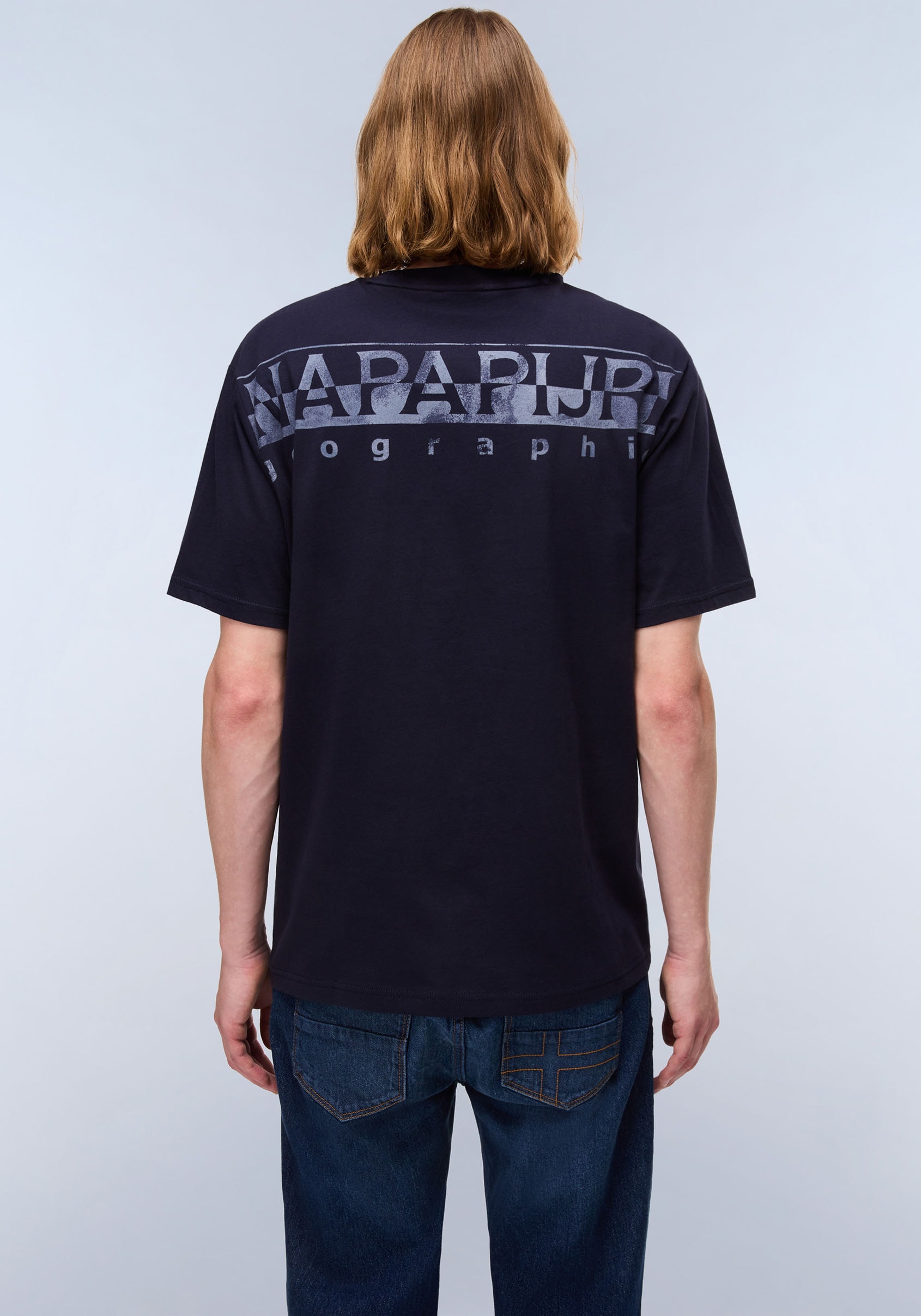 Napapijri T-Shirt »S-FANES« Regular fit mit Rundhalsausschnitt