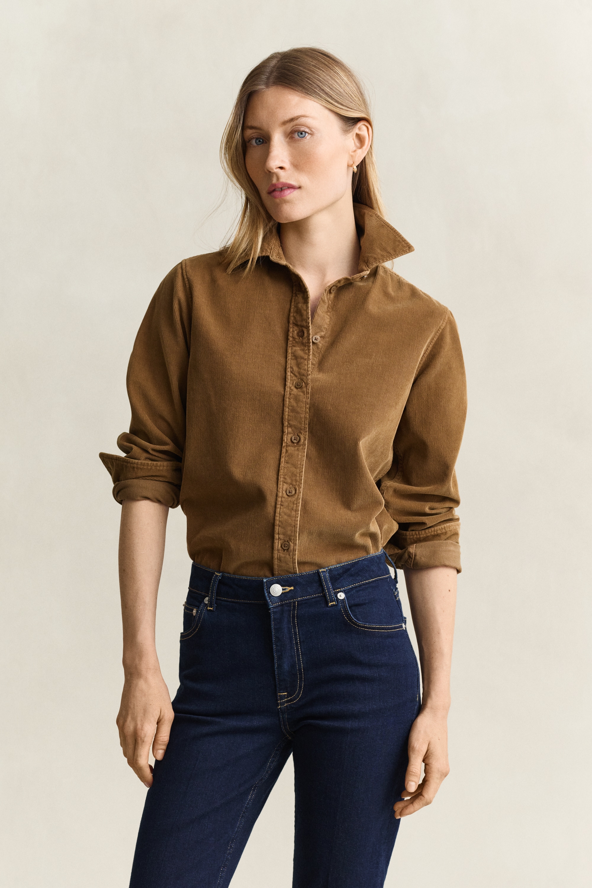 Image of Gant Langarmbluse "REGULAR CORDROY"