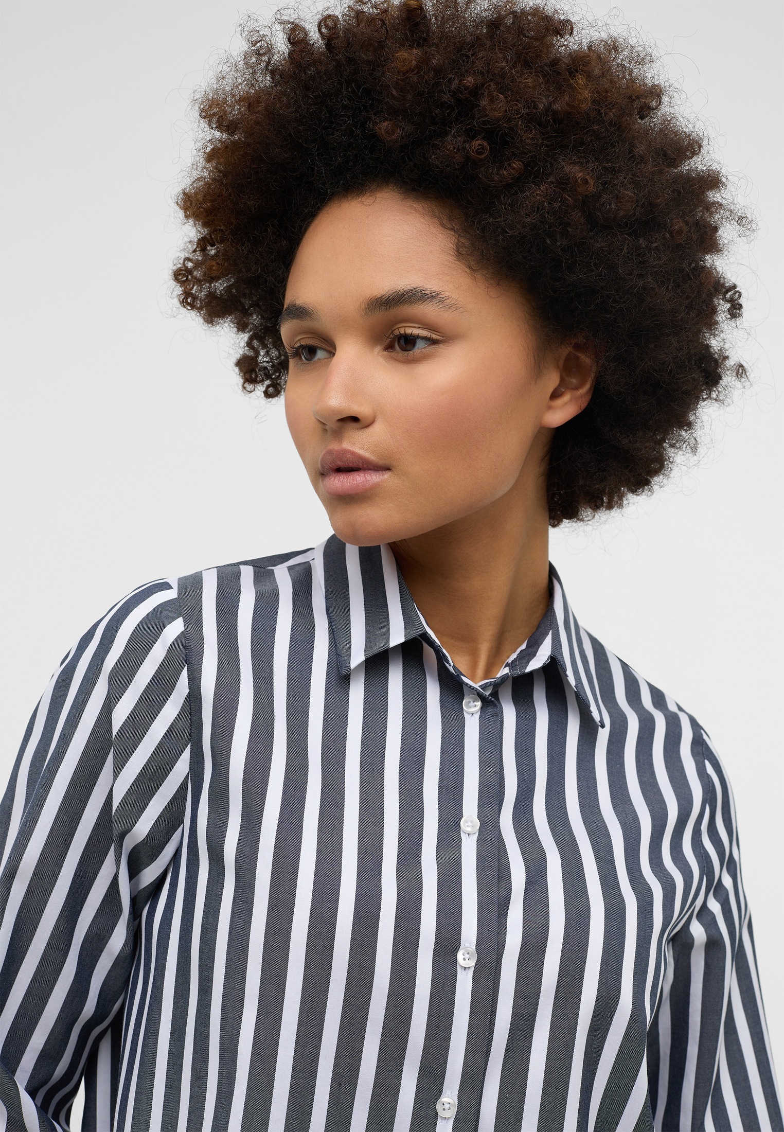 Eterna Hemdbluse »LOOSE FIT« EASY IRON (bügelleicht)