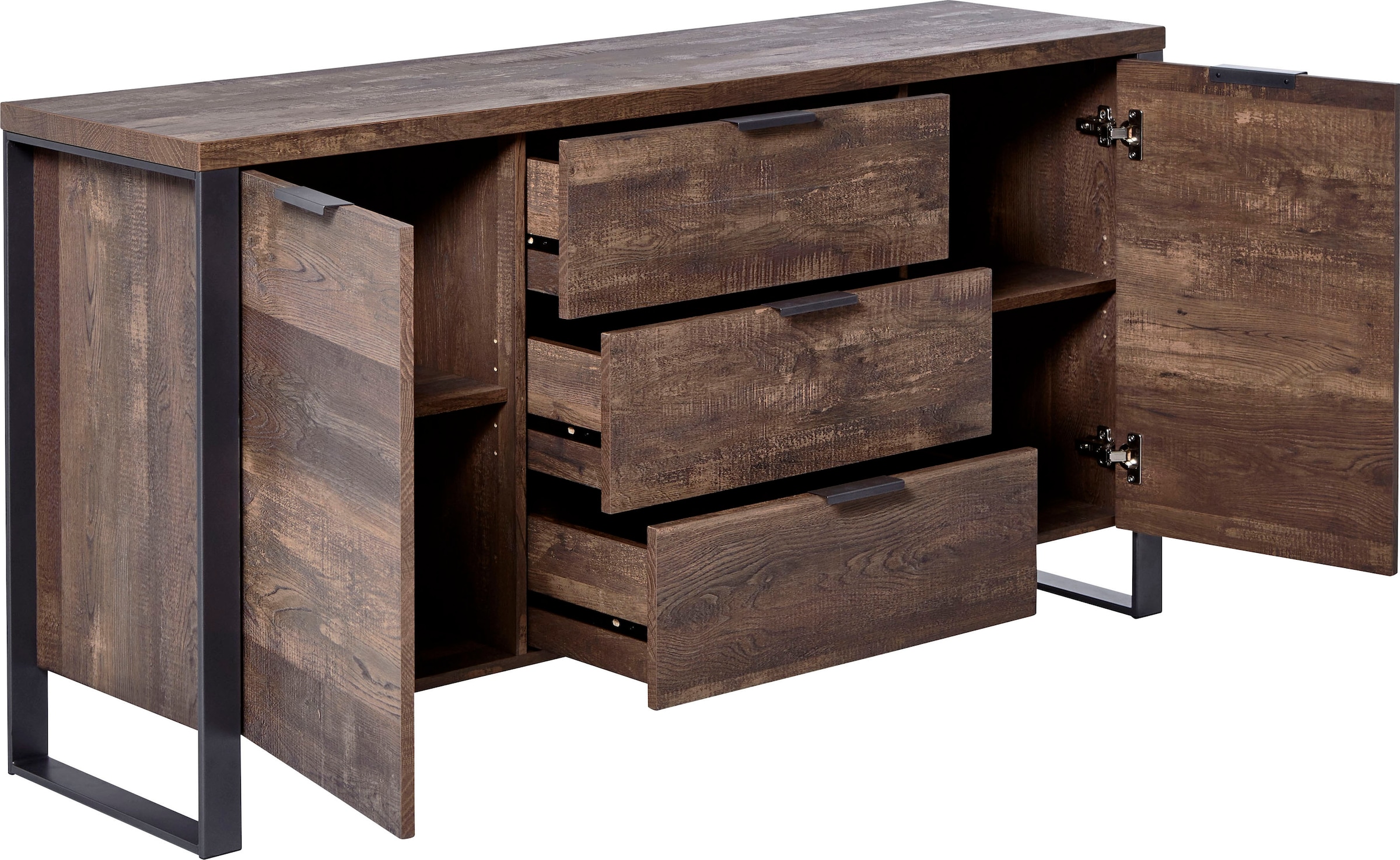 Jahnke Sideboard »LOOP SB 150« 1 Stk. tlg. mit 2 Türen + 3 Schubladen, Breite ca. 150 cm