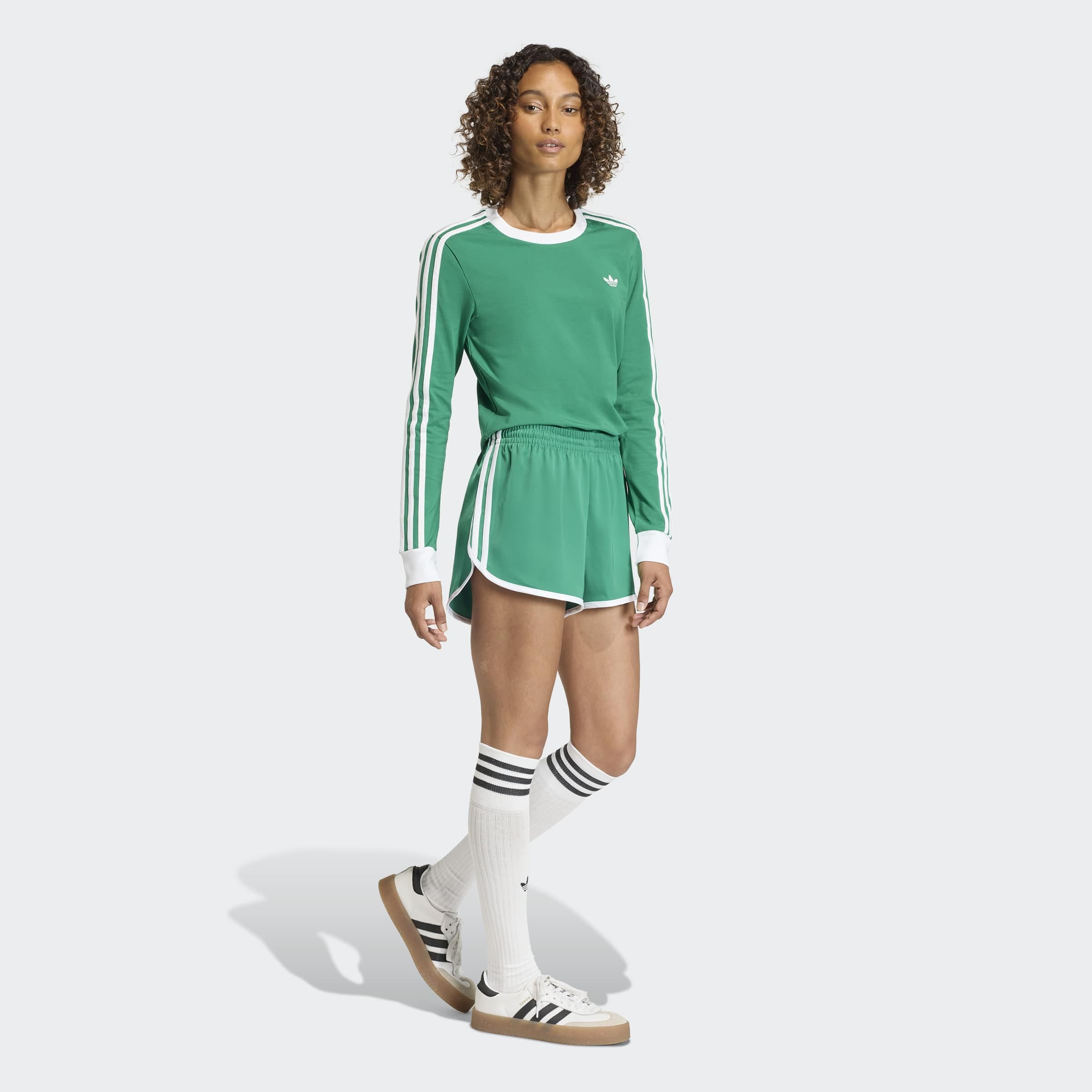 adidas Originals T-shirt à manches longues »3-STREIFEN LANGÄRMLIGES, SCHMAL GESCHNITTEN«