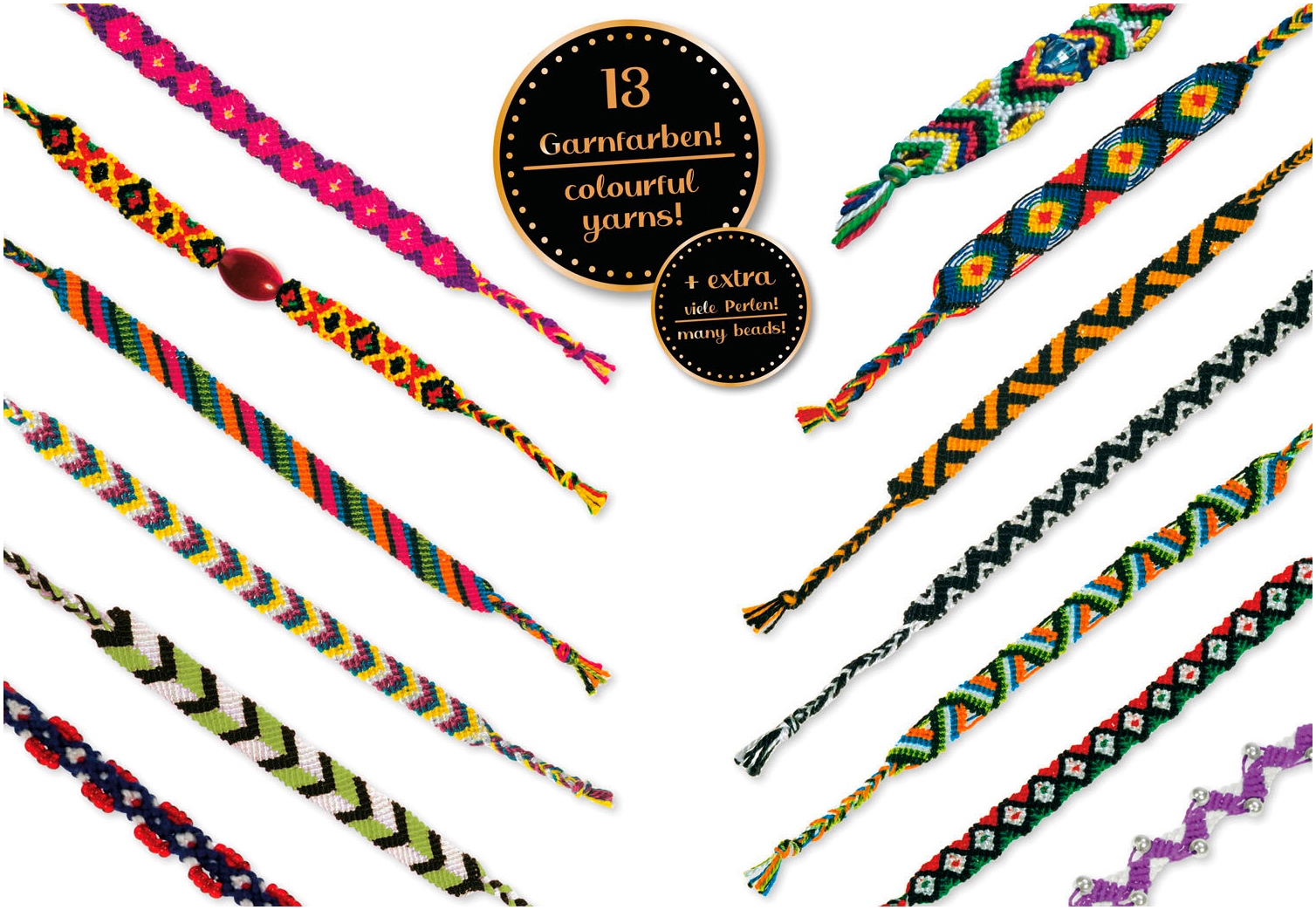 Lena® Set créatif »Freundschaftsbänder«